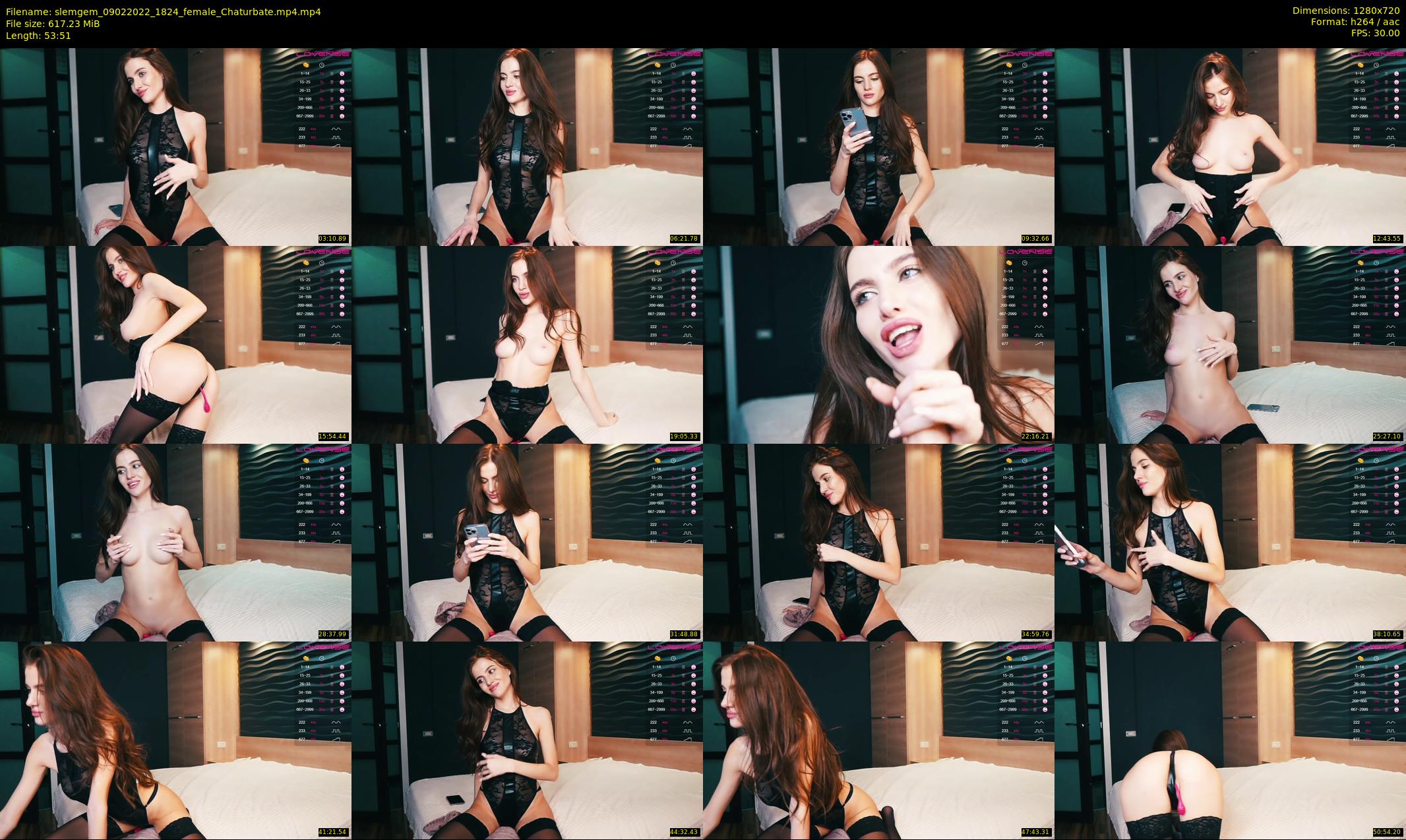 slemgem — 54 minute Chaturbate couple cam show recording, 720p, Feb 9, 2022