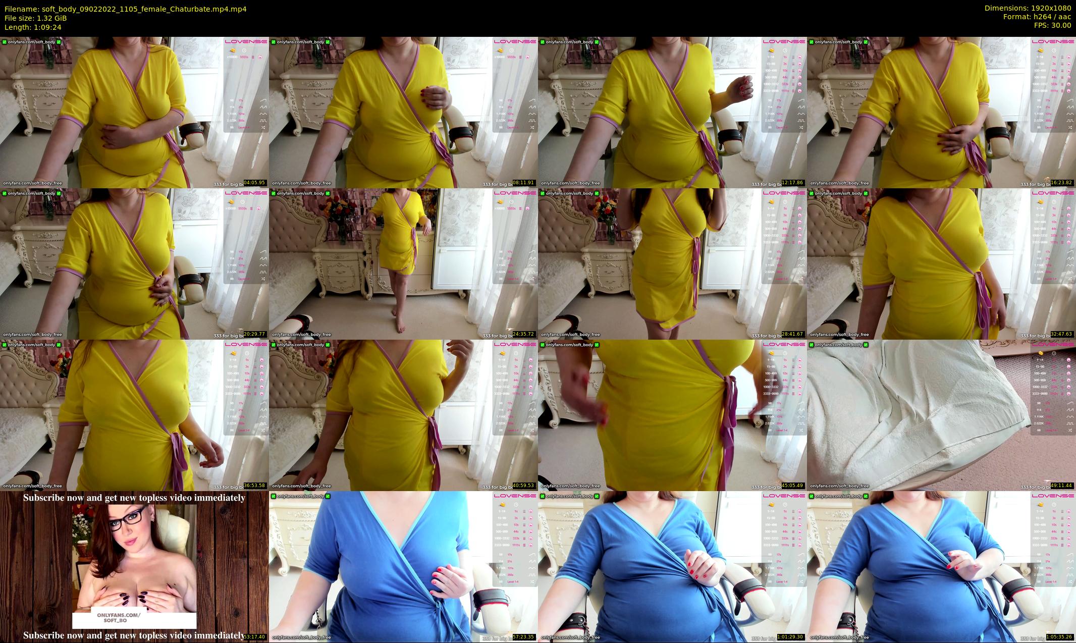 soft_body — 70 minute Chaturbate female cam show recording, 1080p, Feb 9, 2022