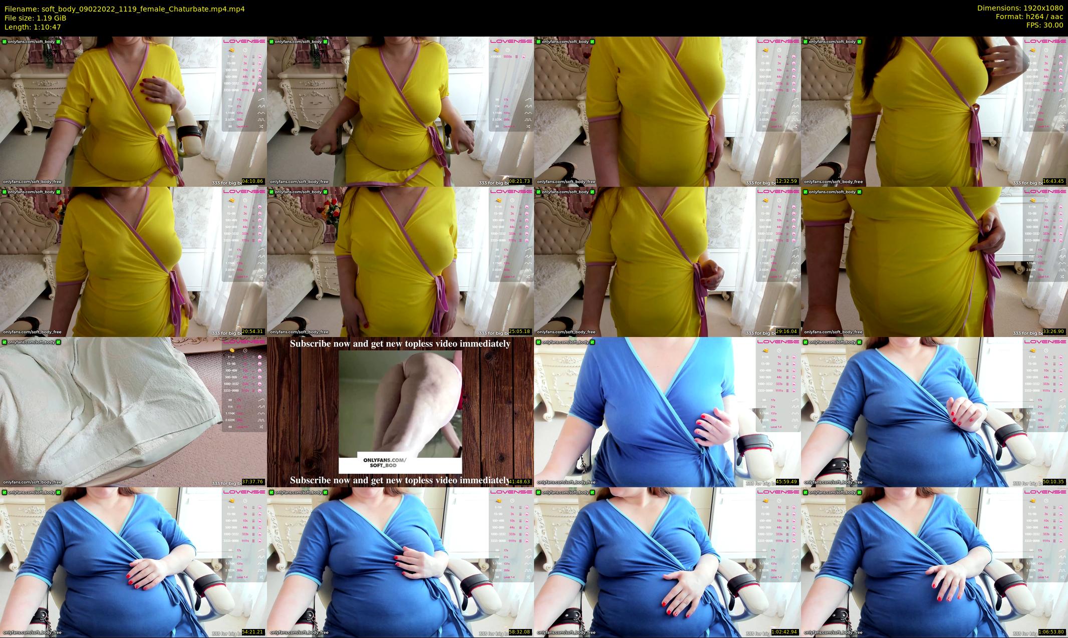 soft_body — 71 minute Chaturbate female cam show recording, 1080p, Feb 9, 2022