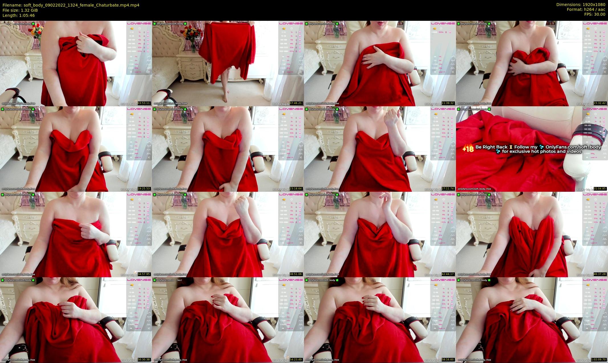 soft_body — 66 minute Chaturbate female cam show recording, 1080p, Feb 9, 2022