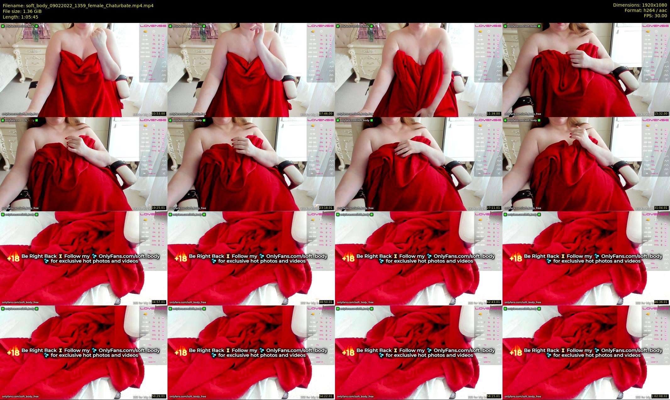 soft_body — 66 minute Chaturbate female cam show recording, 1080p, Feb 9, 2022