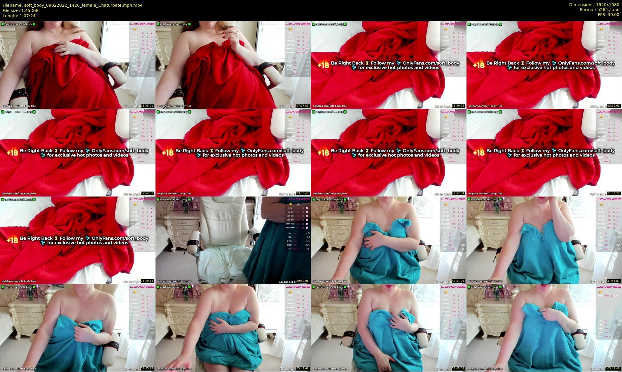 soft_body — 68 minute Chaturbate female cam show recording, 1080p, Feb 9, 2022