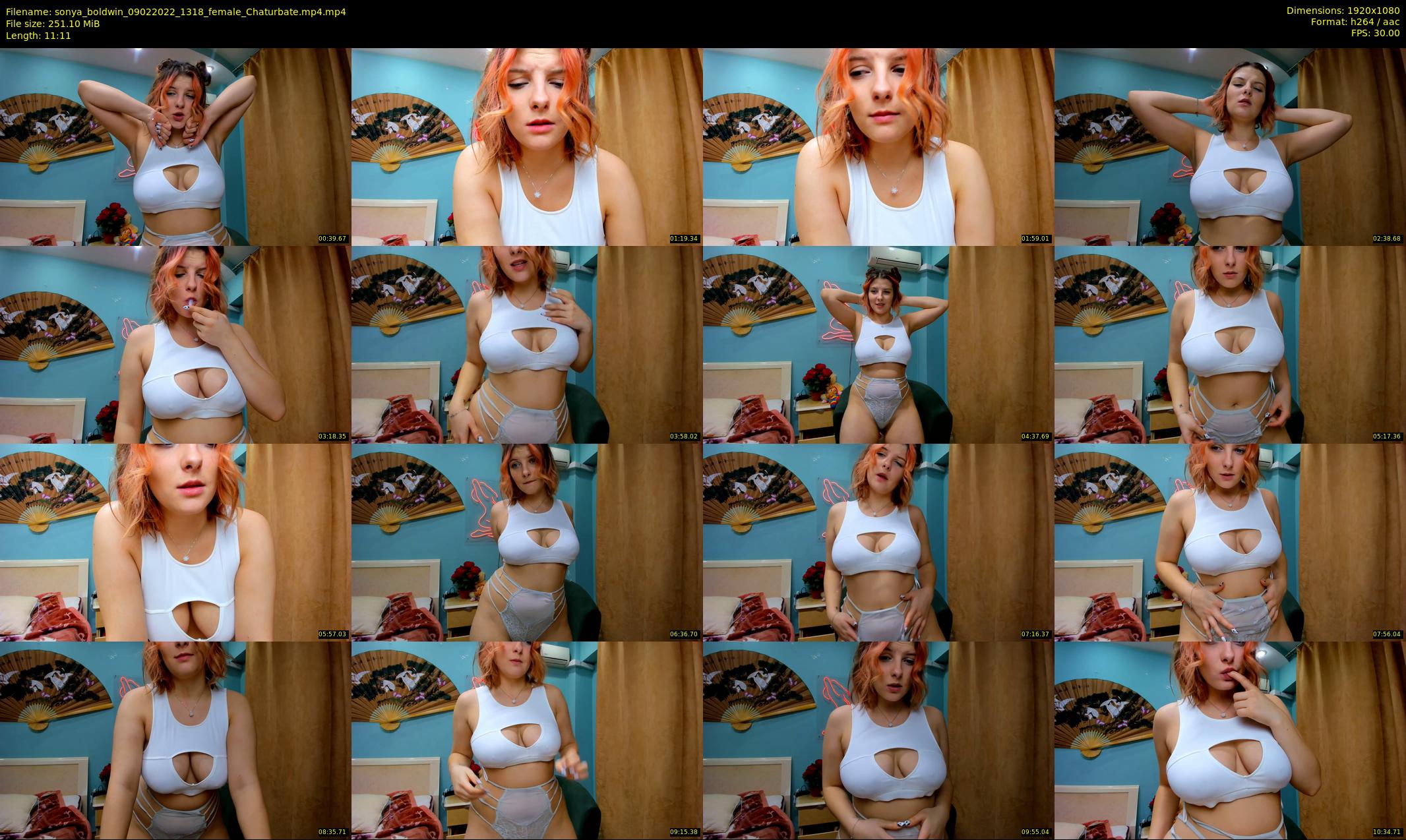 sonya_boldwin — 12 minute Chaturbate female cam show recording, 1080p, Feb 9, 2022