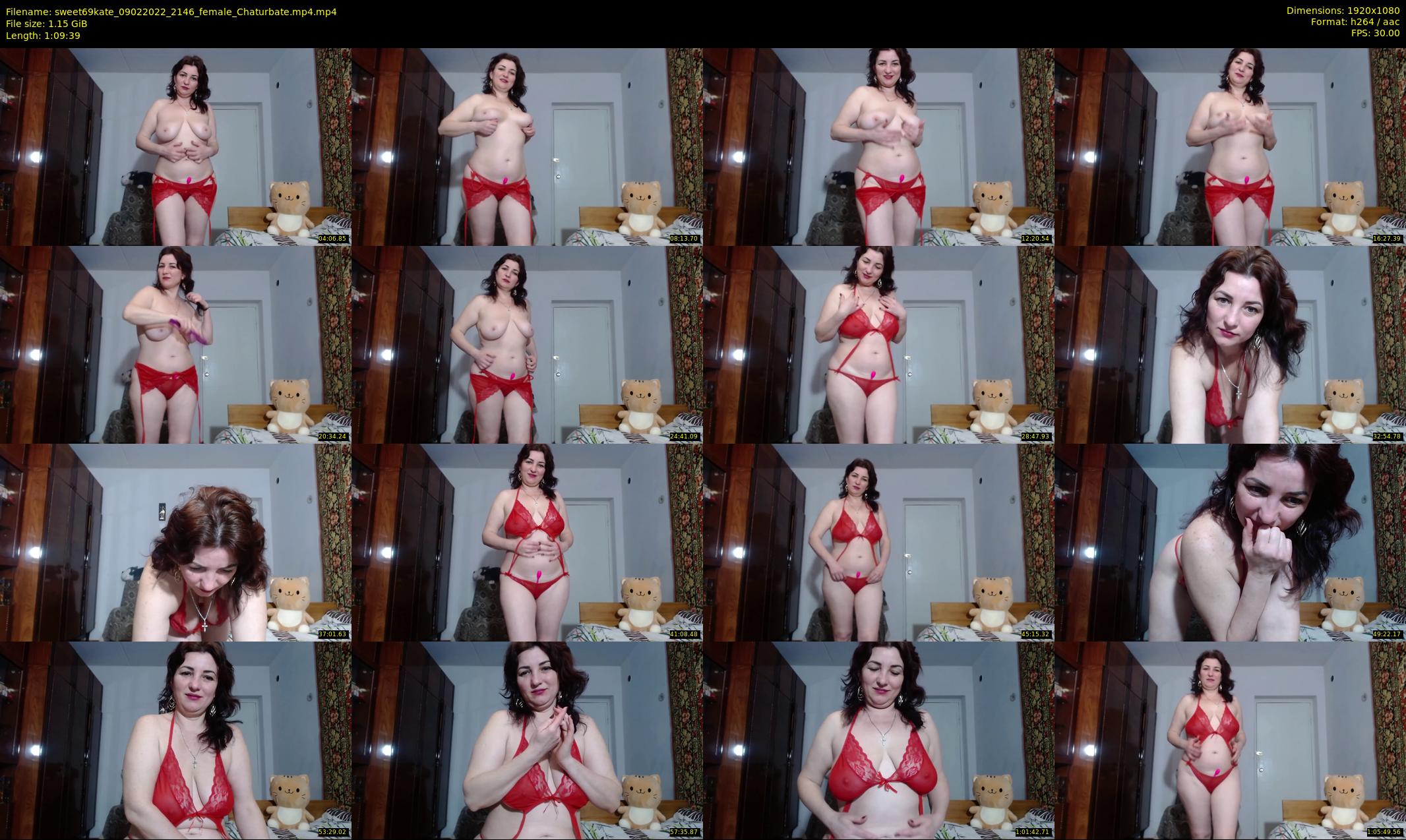 sweet69kate — 70 minute Chaturbate female cam show recording, 1080p, Feb 9, 2022