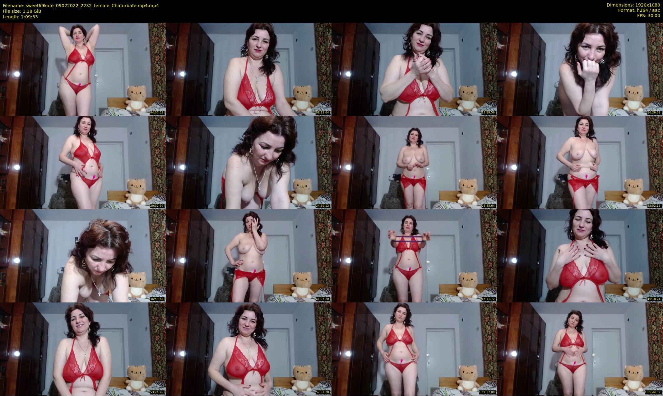 sweet69kate — 70 minute Chaturbate female cam show recording, 1080p, Feb 9, 2022
