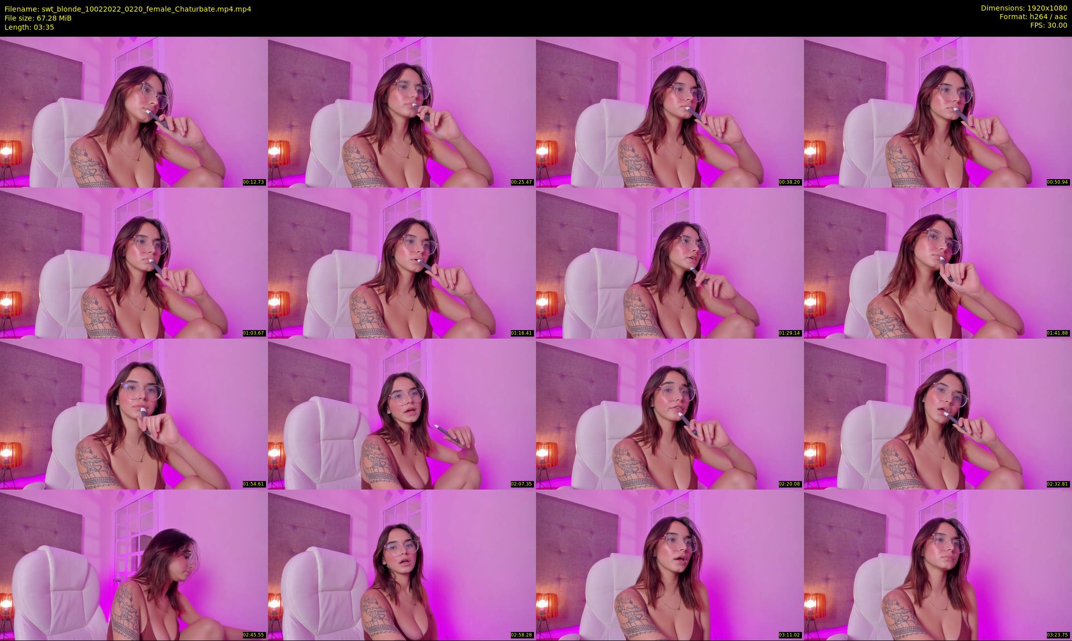swt_blonde — 4 minute Chaturbate female cam show recording, 1080p, Feb 10, 2022