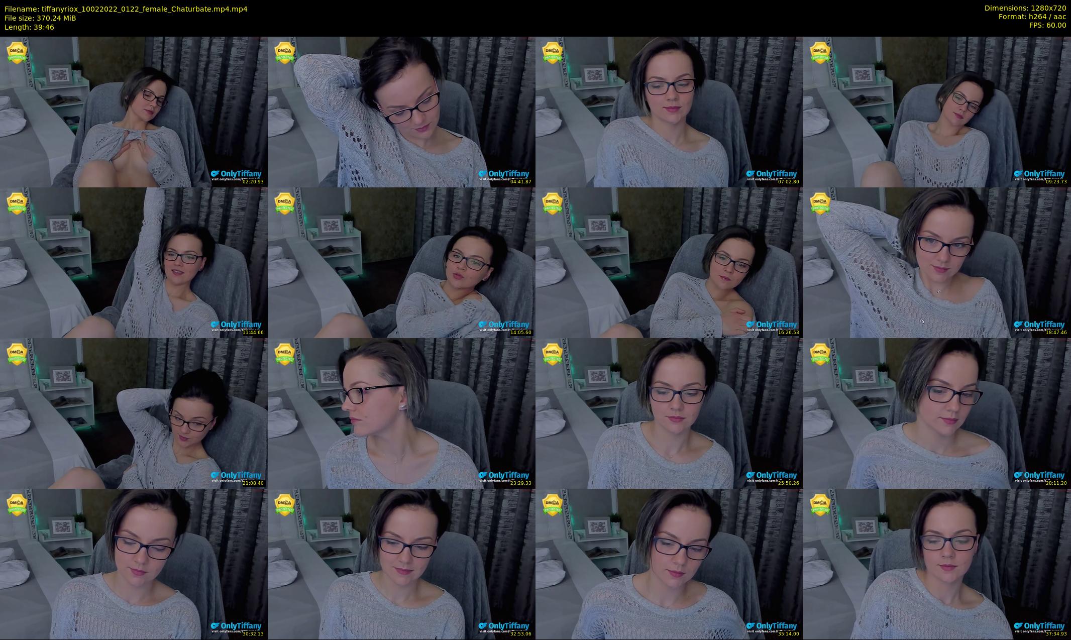 tiffanyriox — 40 minute Chaturbate female cam show recording, 720p, Feb 10, 2022