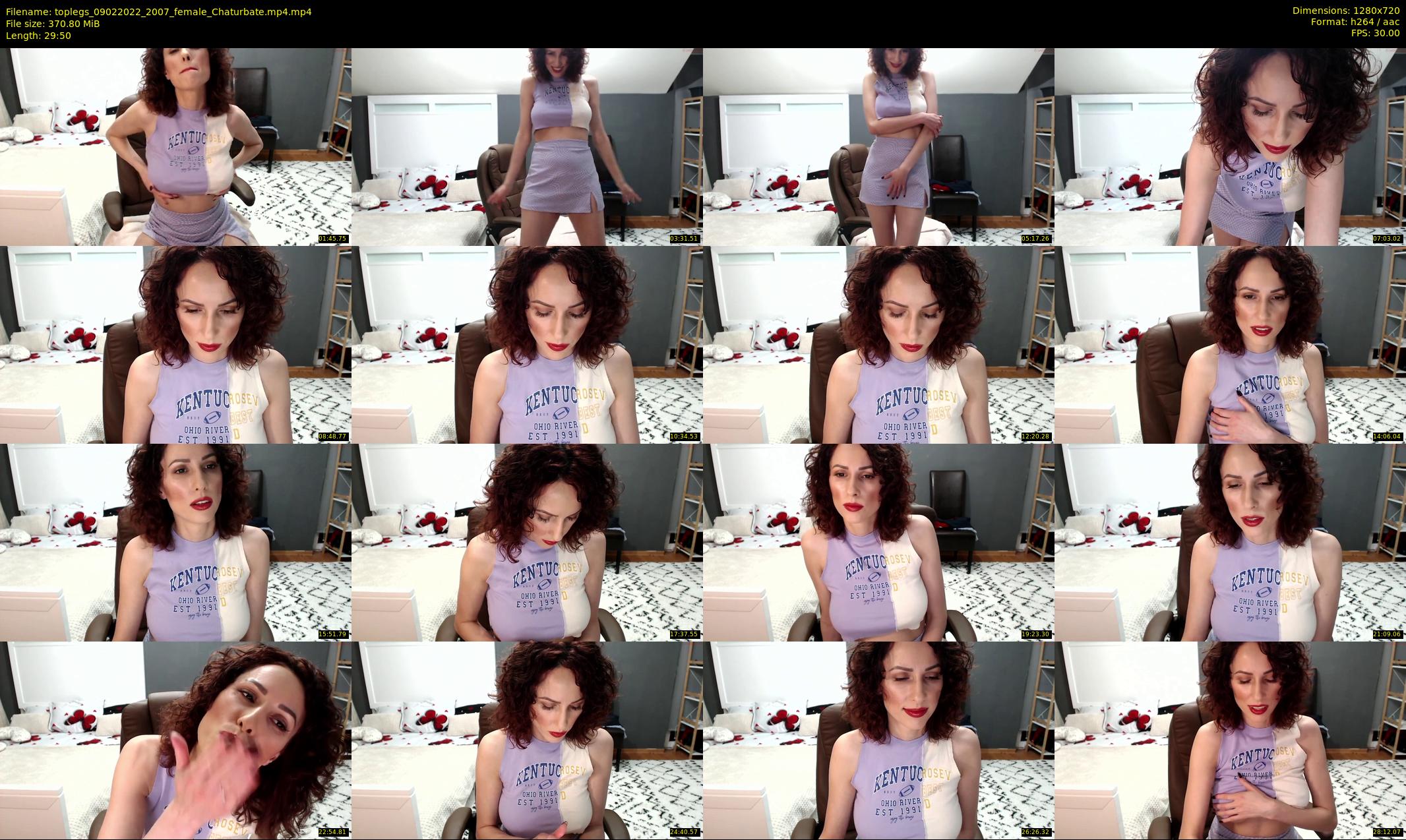 toplegs — 30 minute Chaturbate female cam show recording, 720p, Feb 9, 2022
