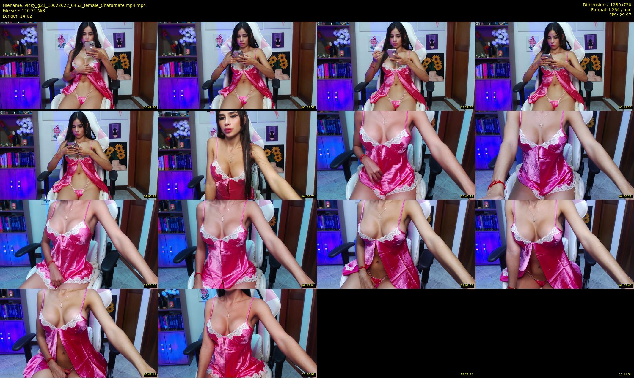 vicky_g21 — 15 minute Chaturbate female cam show recording, 720p, Feb 10, 2022