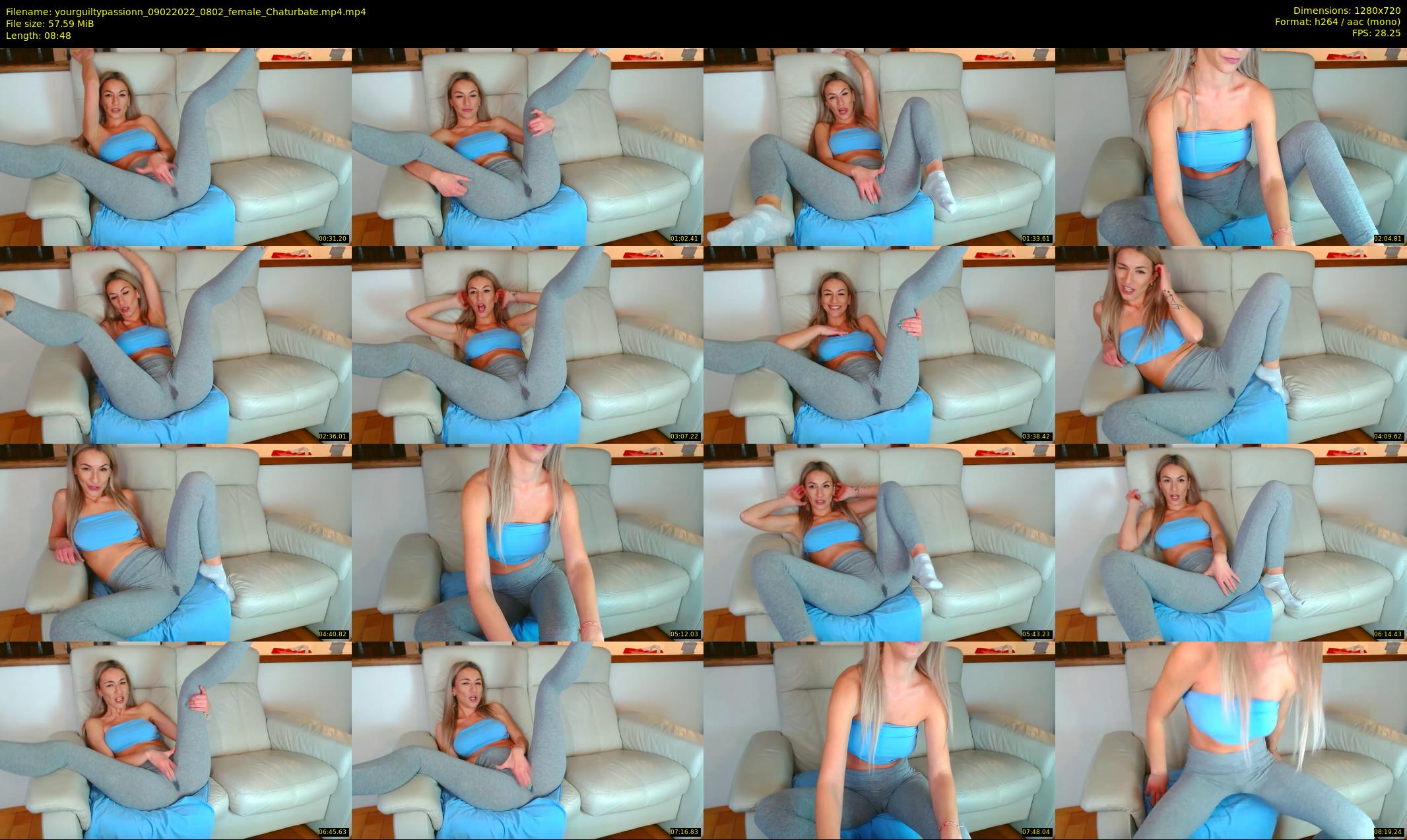 yourguiltypassionn — 9 minute Chaturbate female cam show recording, 720p, Feb 9, 2022