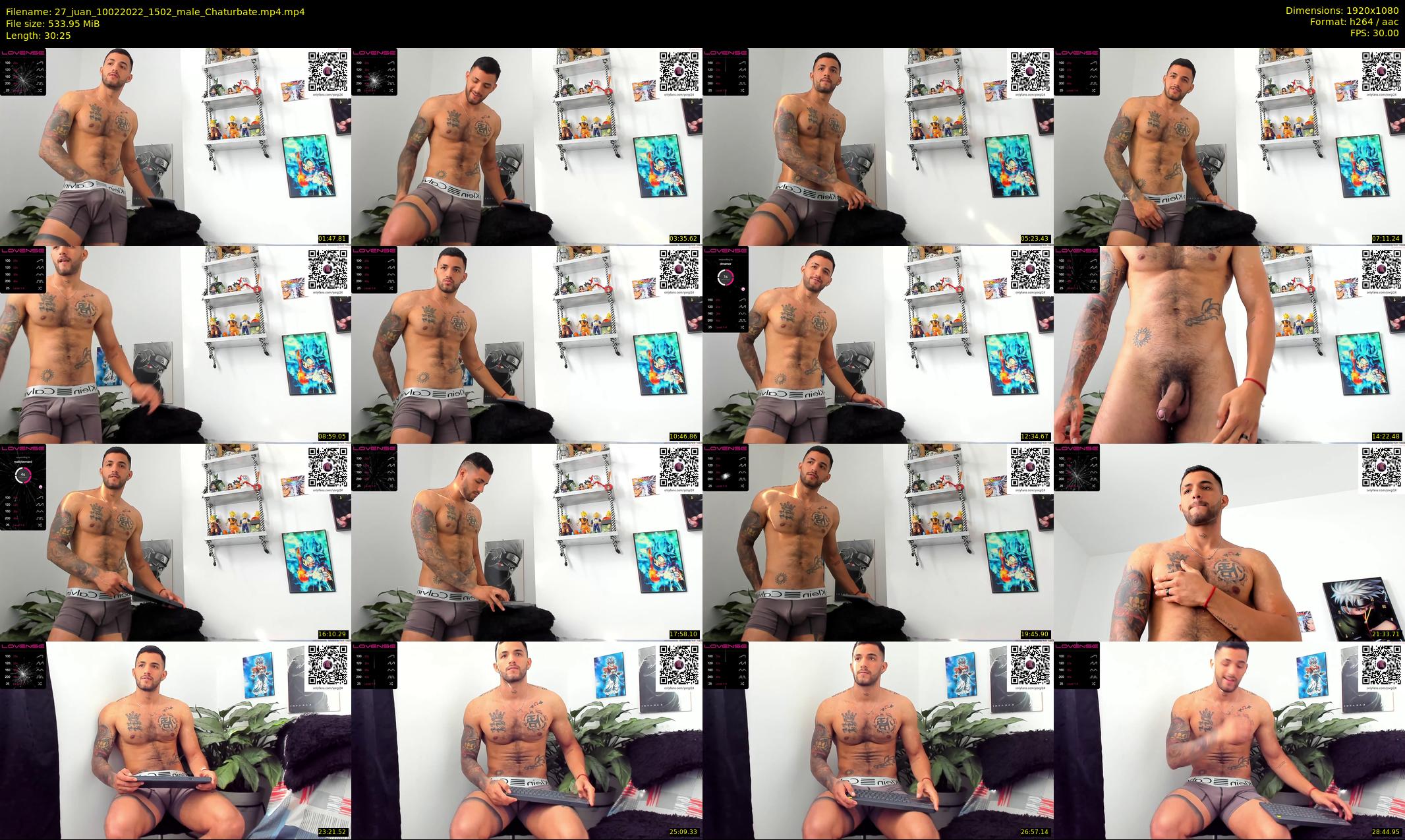 27_juan — 31 minute Chaturbate male cam show recording, 1080p, Feb 10, 2022