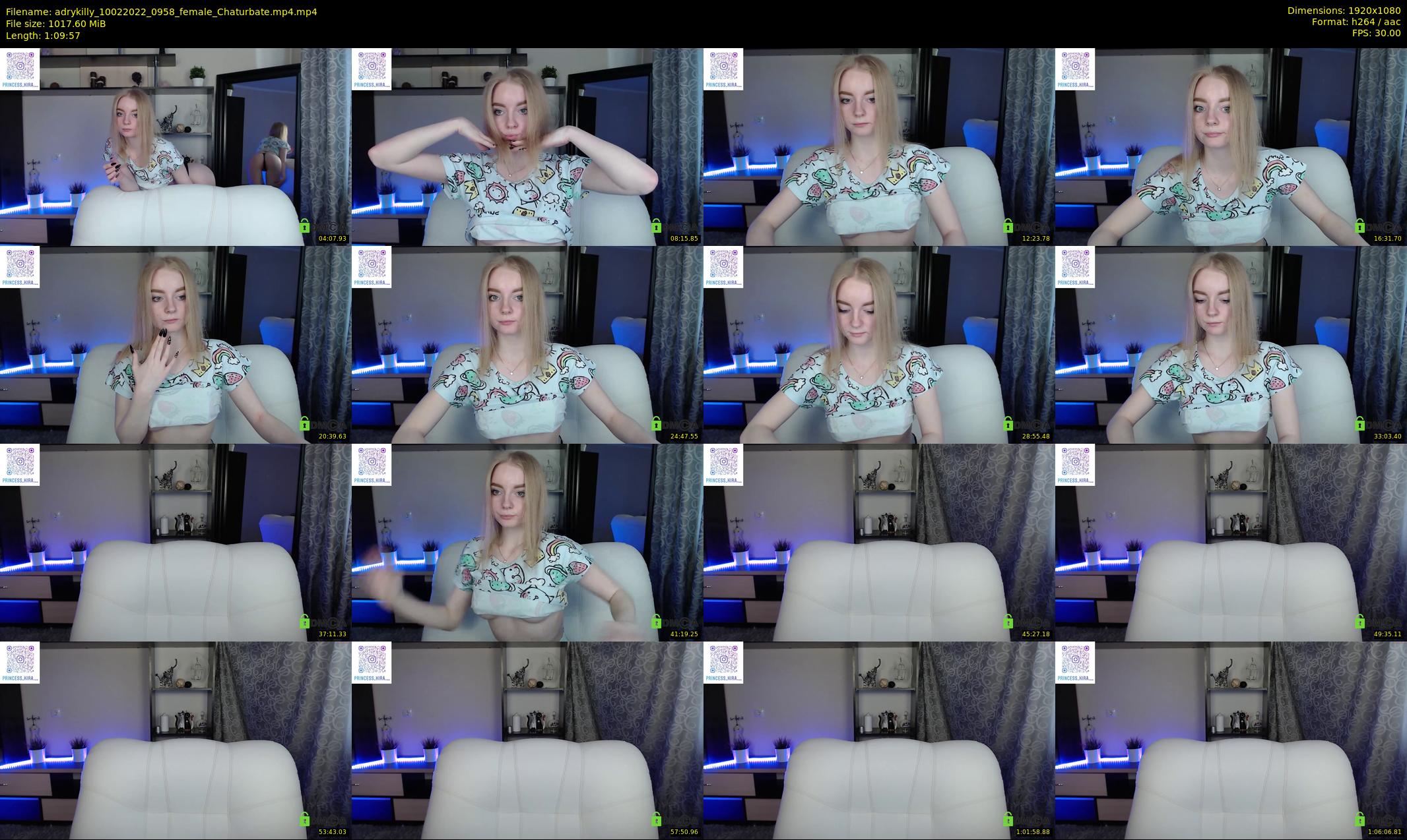 adrykilly — 70 minute Chaturbate female cam show recording, 1080p, Feb 10, 2022