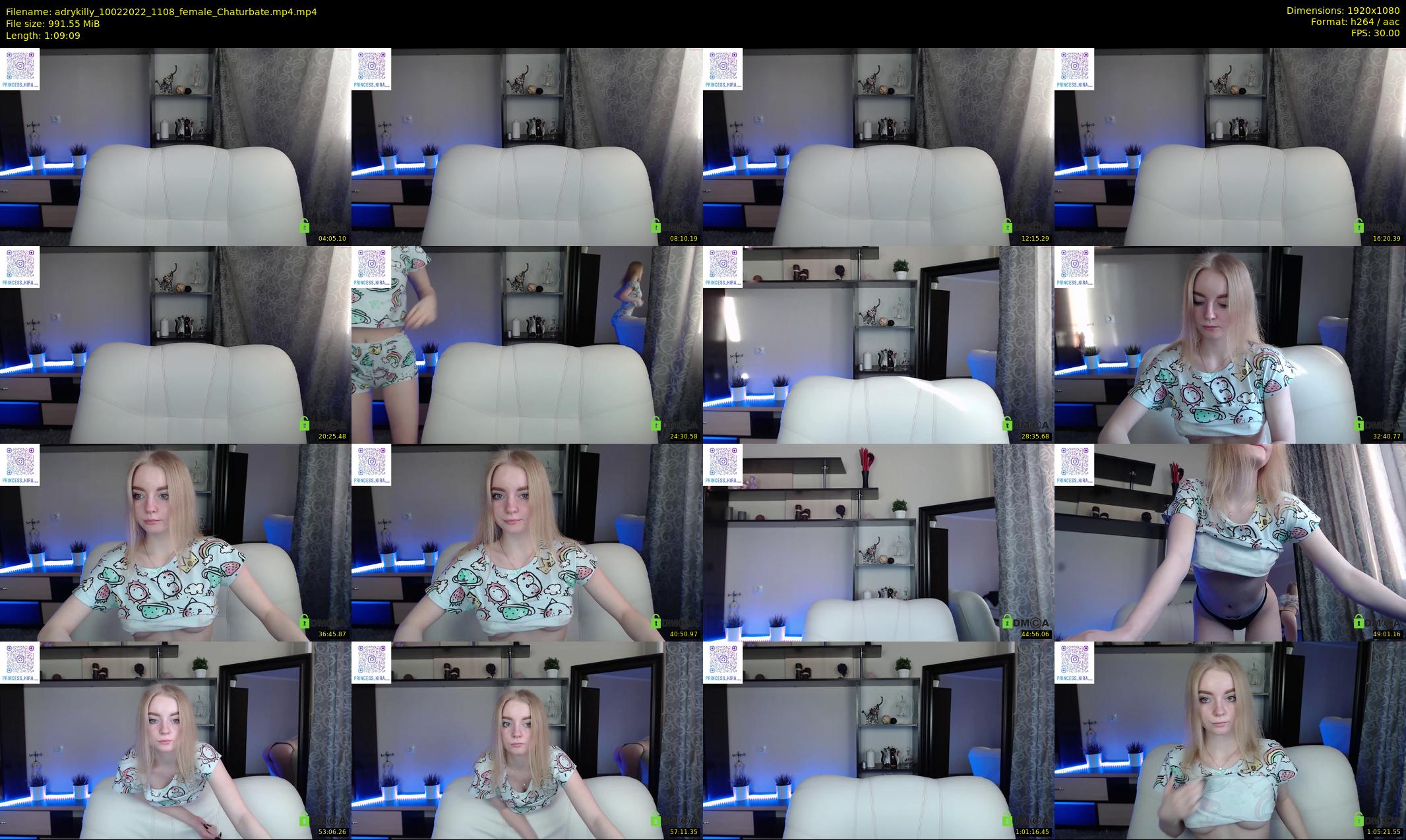 adrykilly — 70 minute Chaturbate female cam show recording, 1080p, Feb 10, 2022
