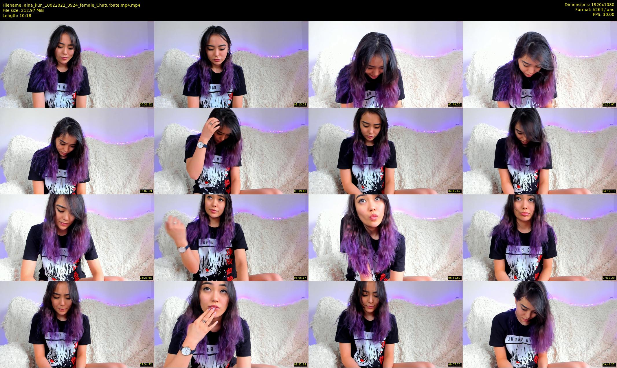 aina_kun — 11 minute Chaturbate female cam show recording, 1080p, Feb 10, 2022