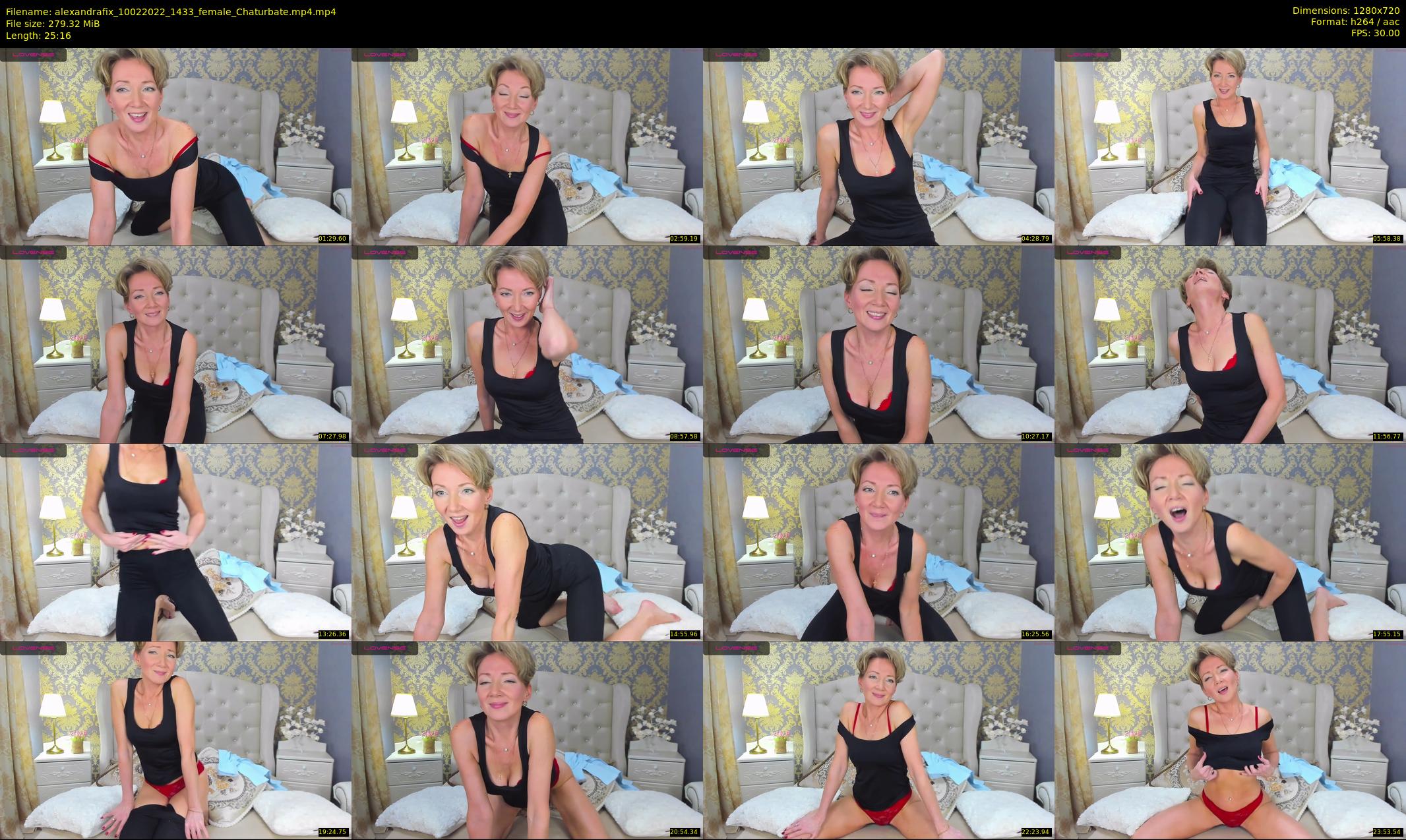 alexandrafix — 26 minute Chaturbate female cam show recording, 720p, Feb 10, 2022