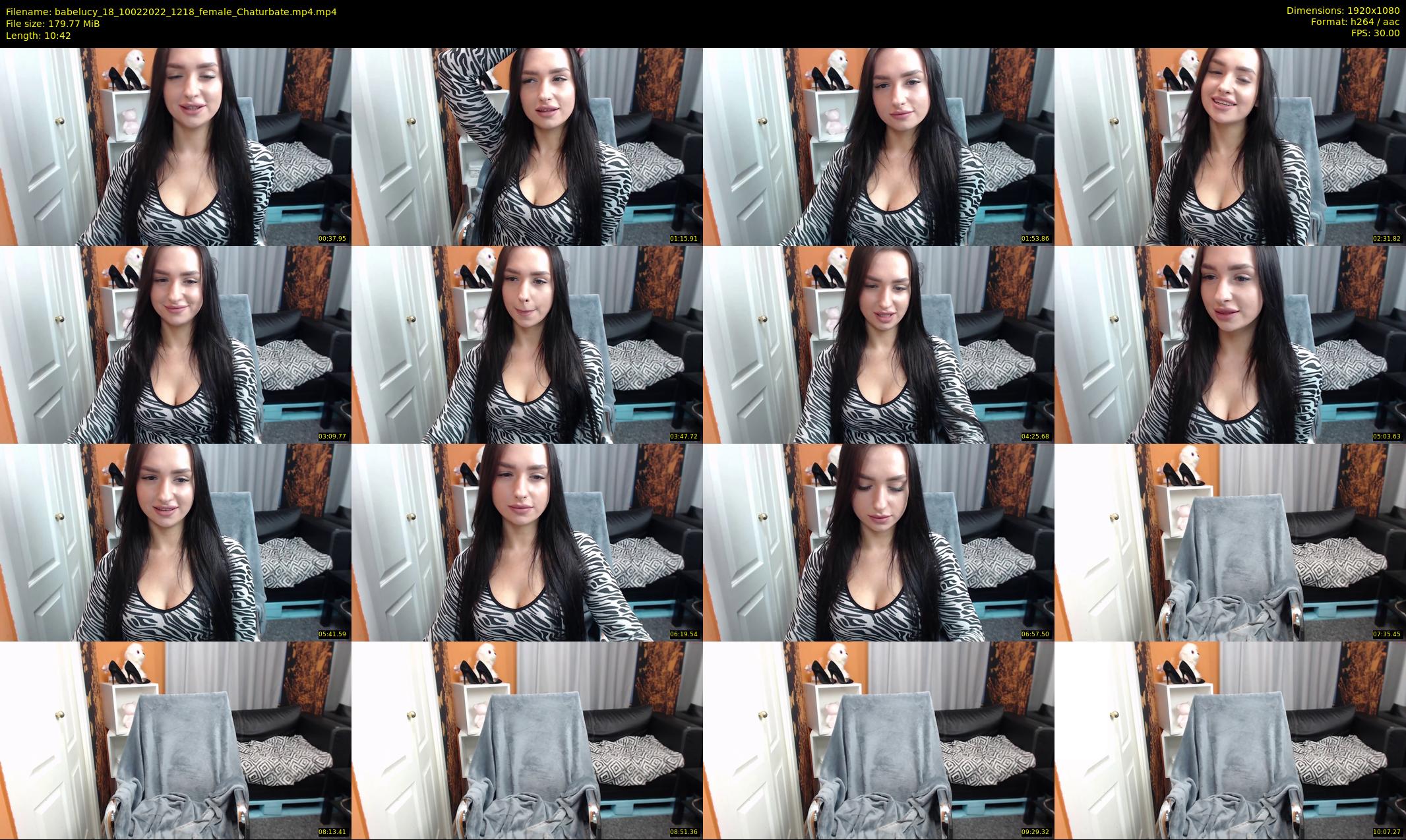 babelucy_18 — 11 minute Chaturbate female cam show recording, 1080p, Feb 10, 2022