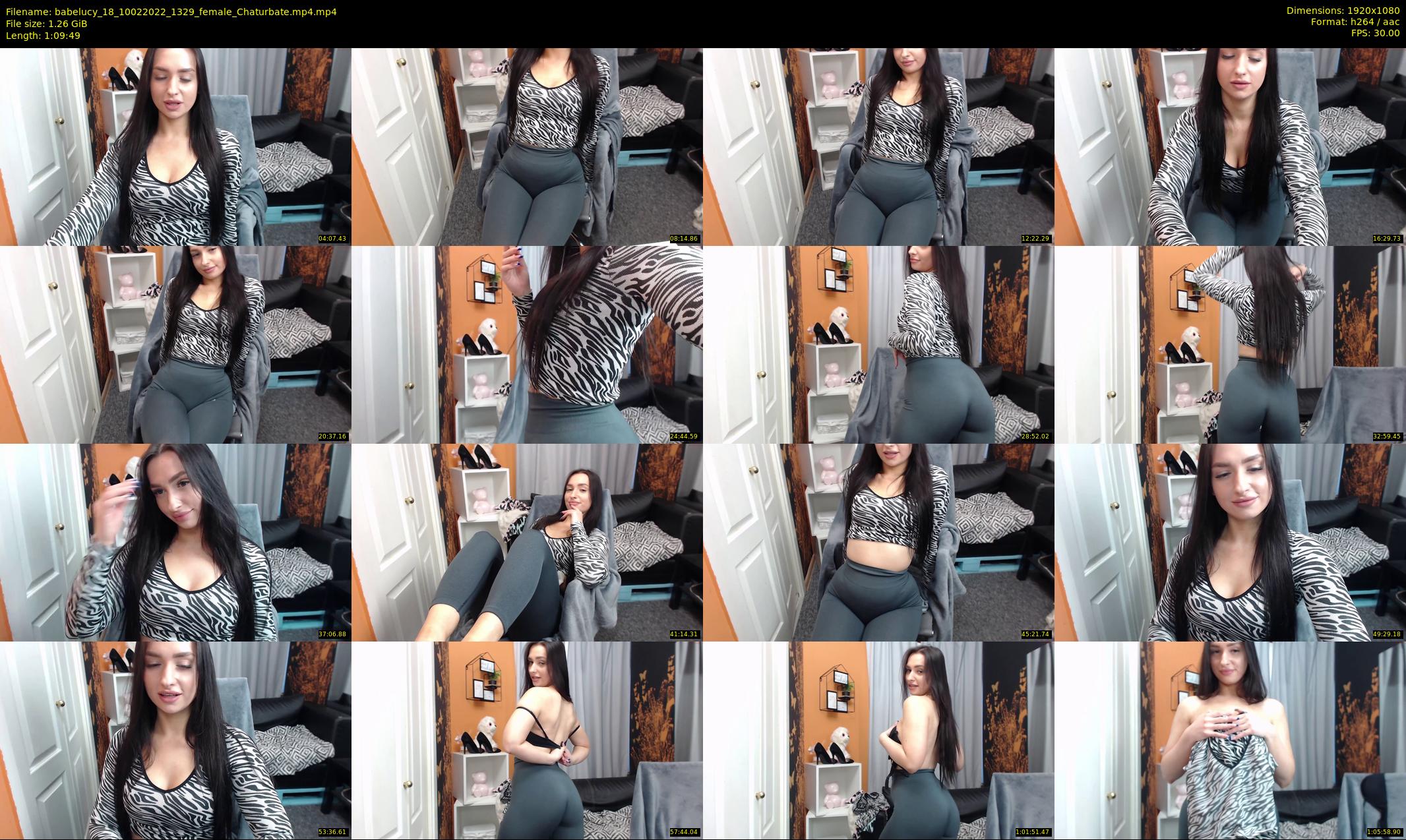 babelucy_18 — 70 minute Chaturbate female cam show recording, 1080p, Feb 10, 2022