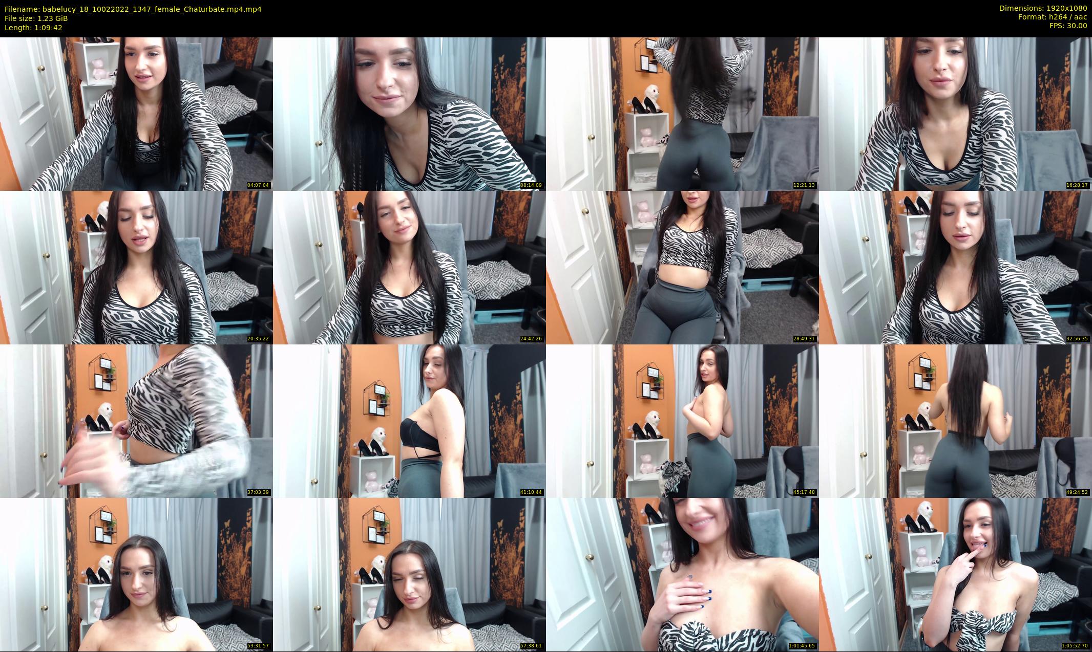 babelucy_18 — 70 minute Chaturbate female cam show recording, 1080p, Feb 10, 2022
