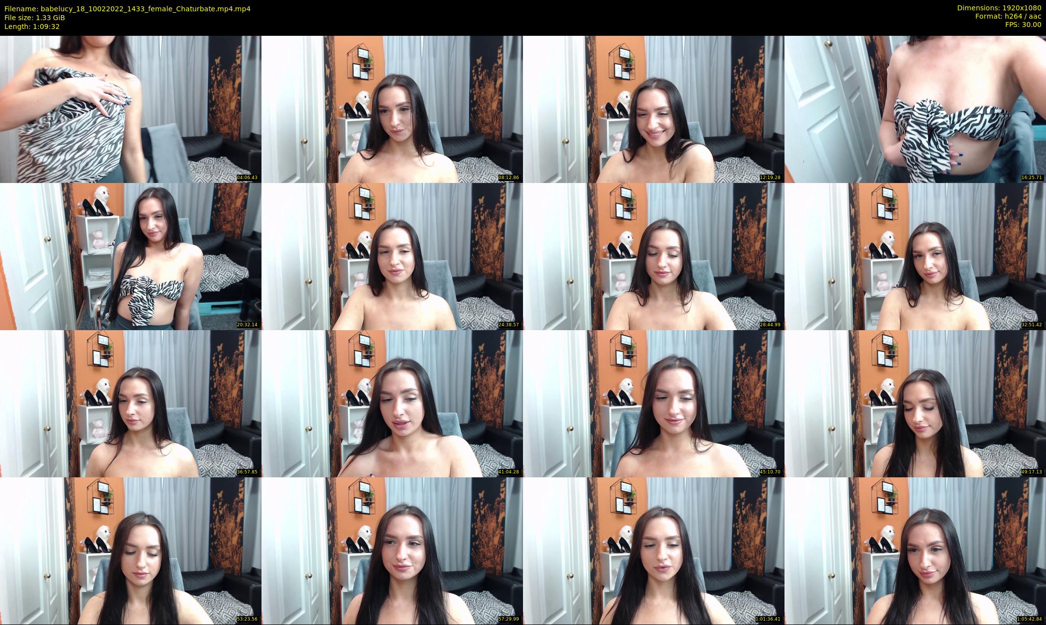 babelucy_18 — 70 minute Chaturbate female cam show recording, 1080p, Feb 10, 2022
