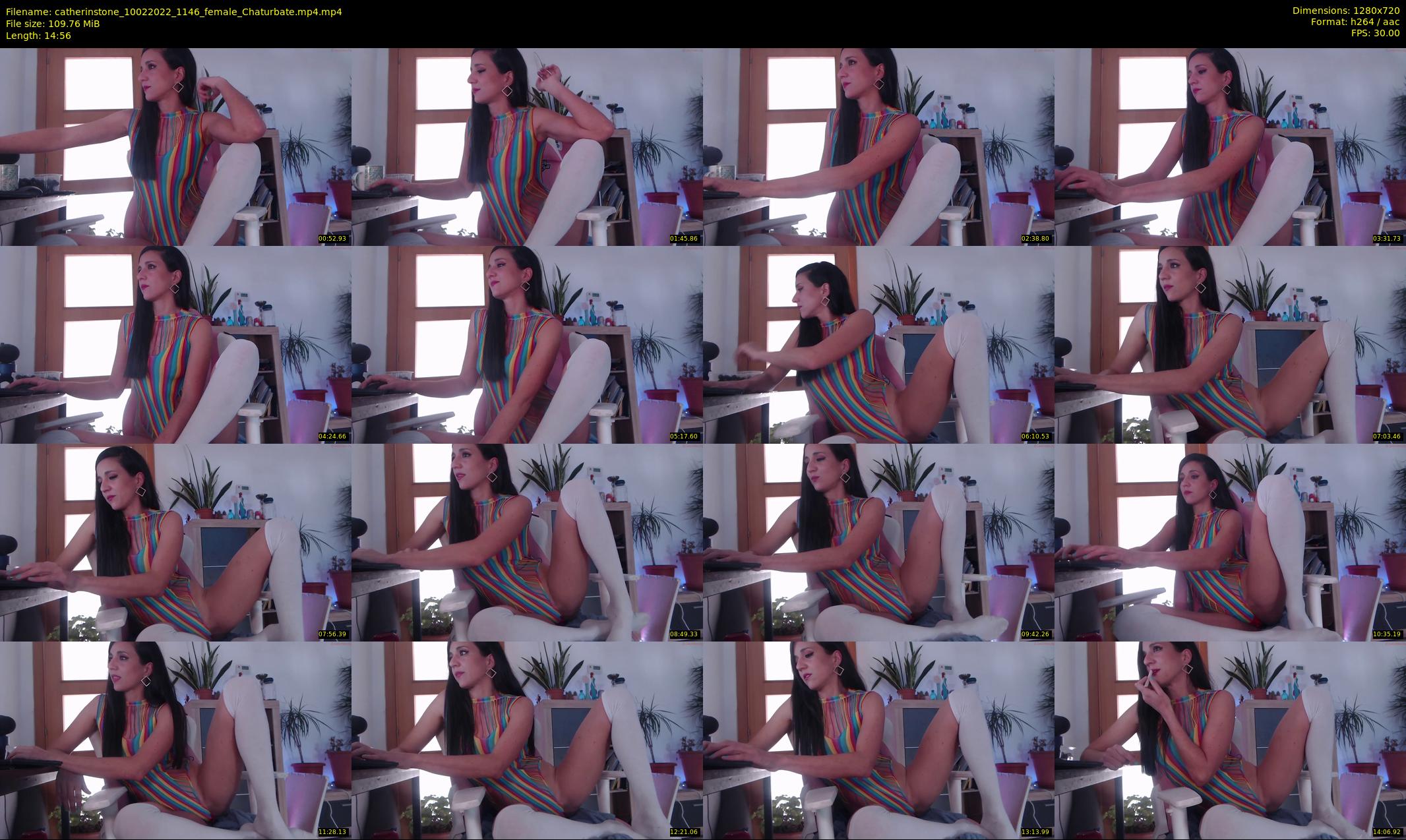 catherinstone — 15 minute Chaturbate female cam show recording, 720p, Feb 10, 2022