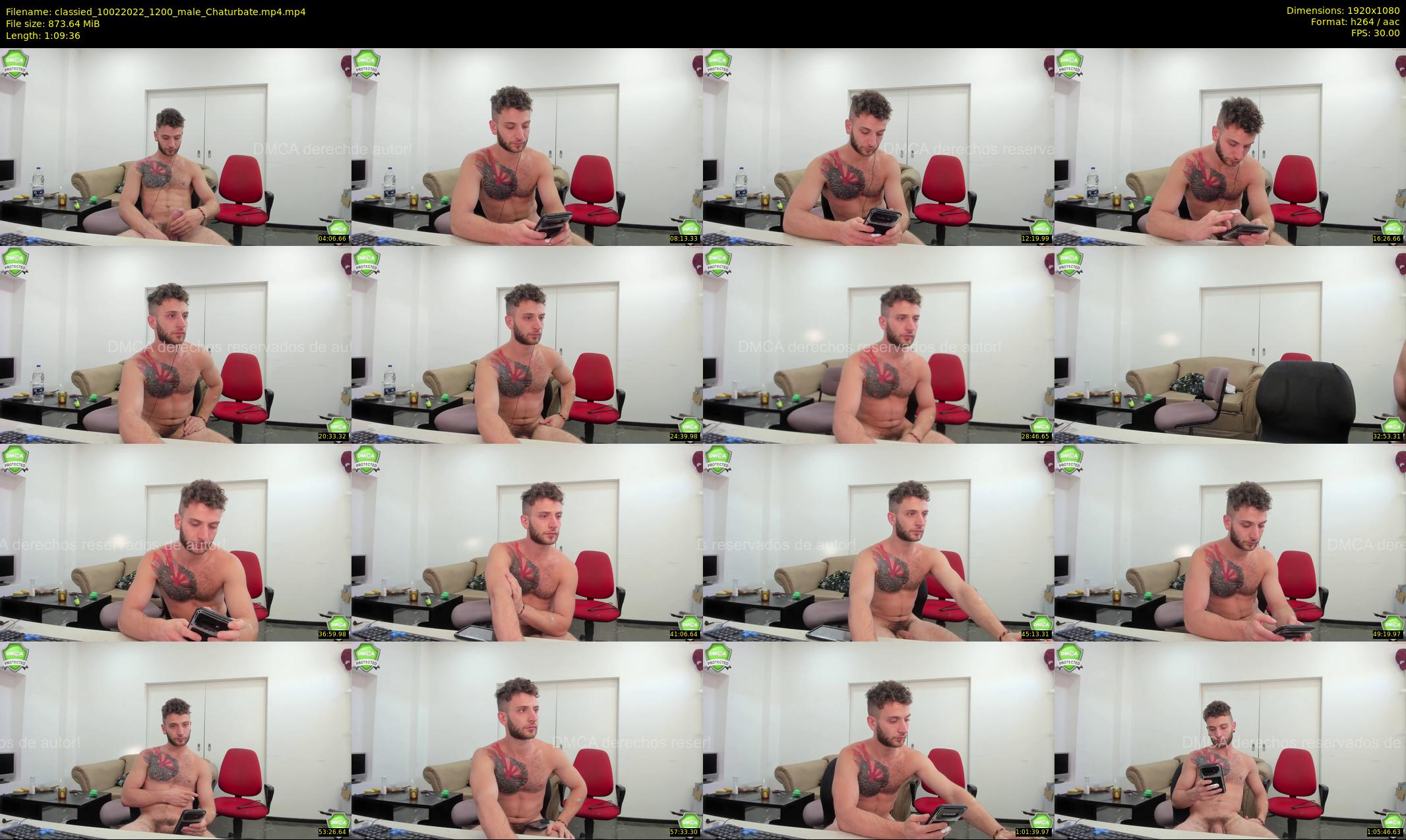 classied — 70 minute Chaturbate male cam show recording, 1080p, Feb 10, 2022