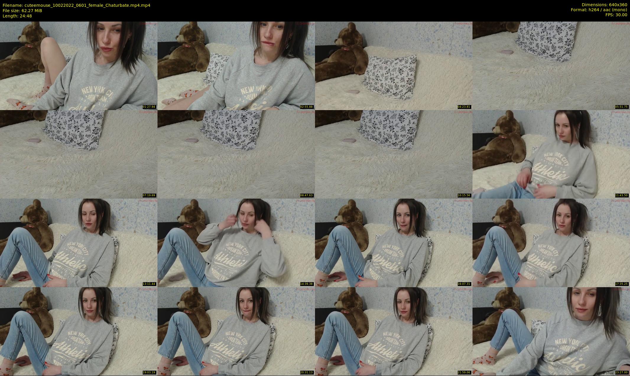 cuteemouse — 25 minute Chaturbate female cam show recording, 360p, Feb 10, 2022