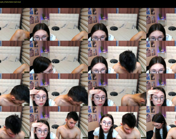 hizgi — 3 minute Chaturbate couple cam show recording, 720p, Feb 10, 2022