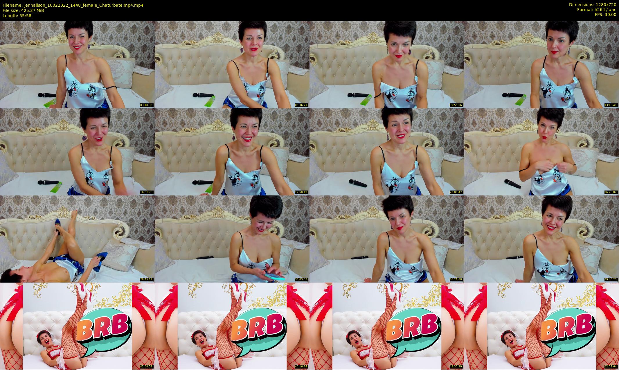 jennalison — 56 minute Chaturbate female cam show recording, 720p, Feb 10, 2022