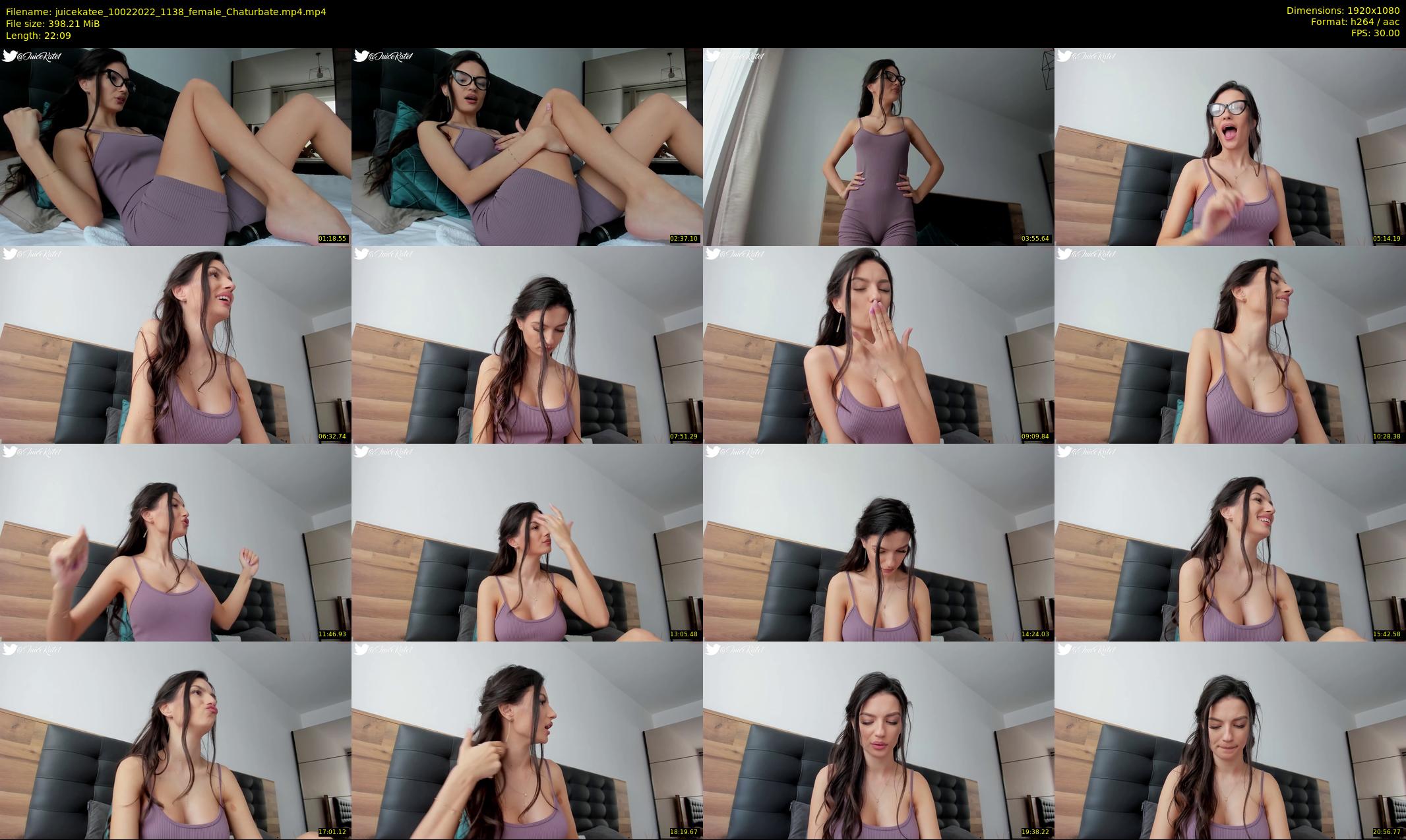 juicekatee — 23 minute Chaturbate female cam show recording, 1080p, Feb 10, 2022