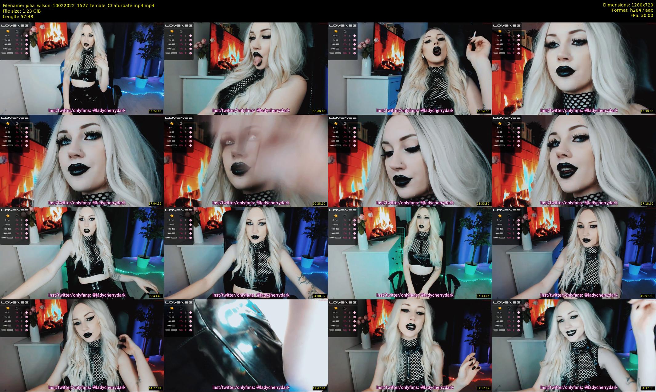 julia_wilson — 58 minute Chaturbate female cam show recording, 720p, Feb 10, 2022