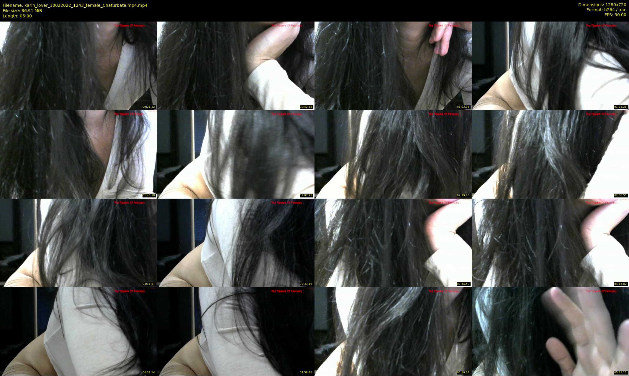 karin_lover — 6 minute Chaturbate female cam show recording, 720p, Feb 10, 2022