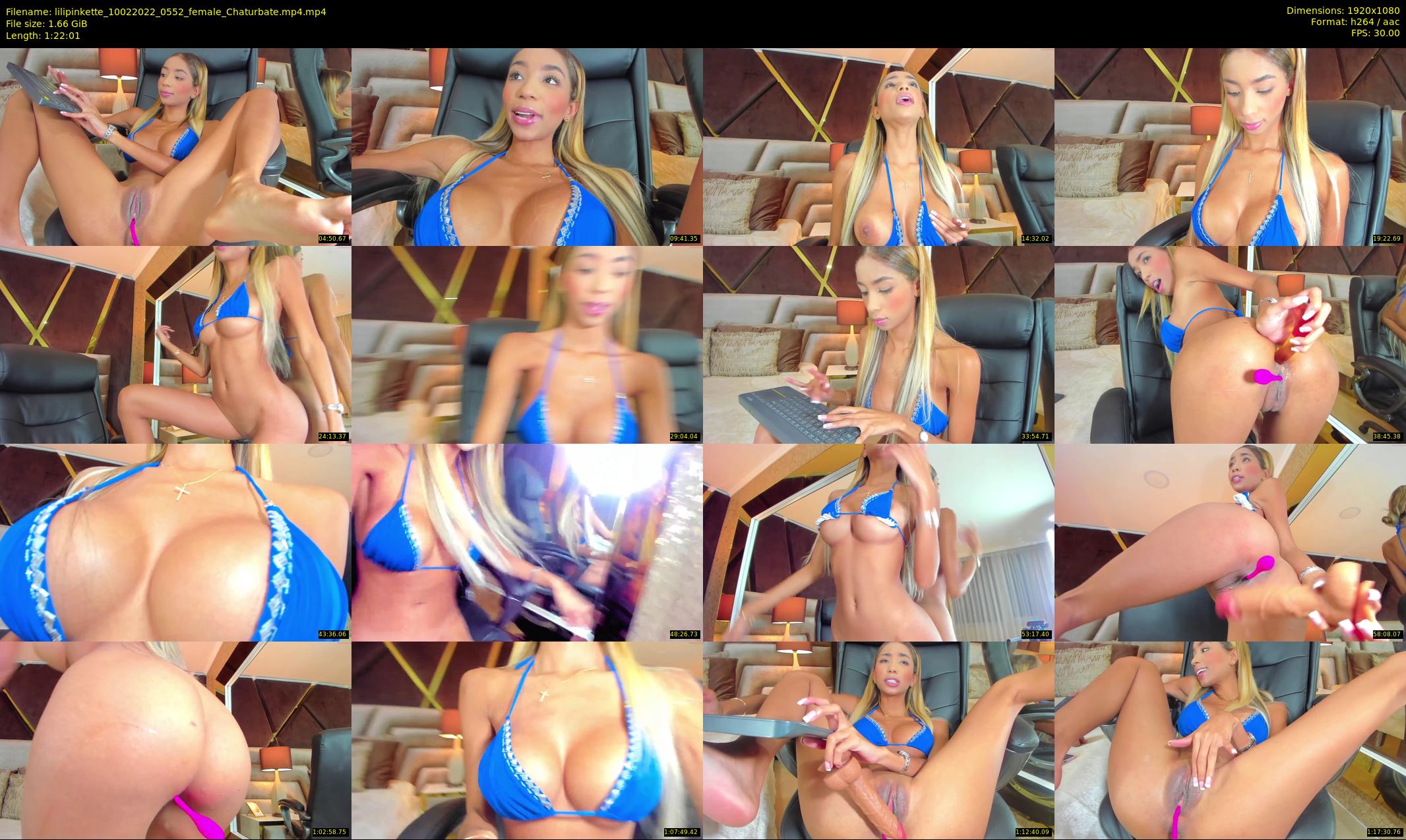 lilipinkette — 83 minute Chaturbate female cam show recording, 1080p, Feb 10, 2022