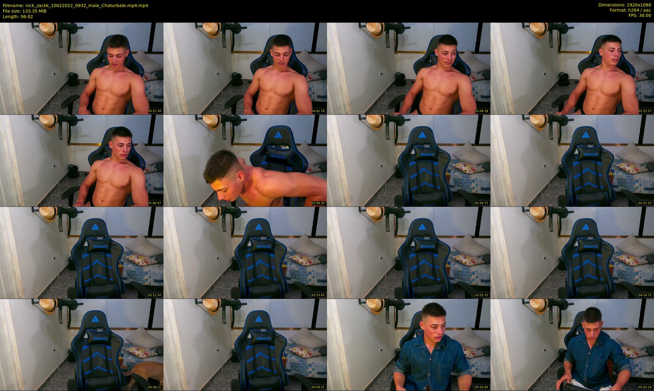 nick_zackk — 7 minute Chaturbate male cam show recording, 1080p, Feb 10, 2022