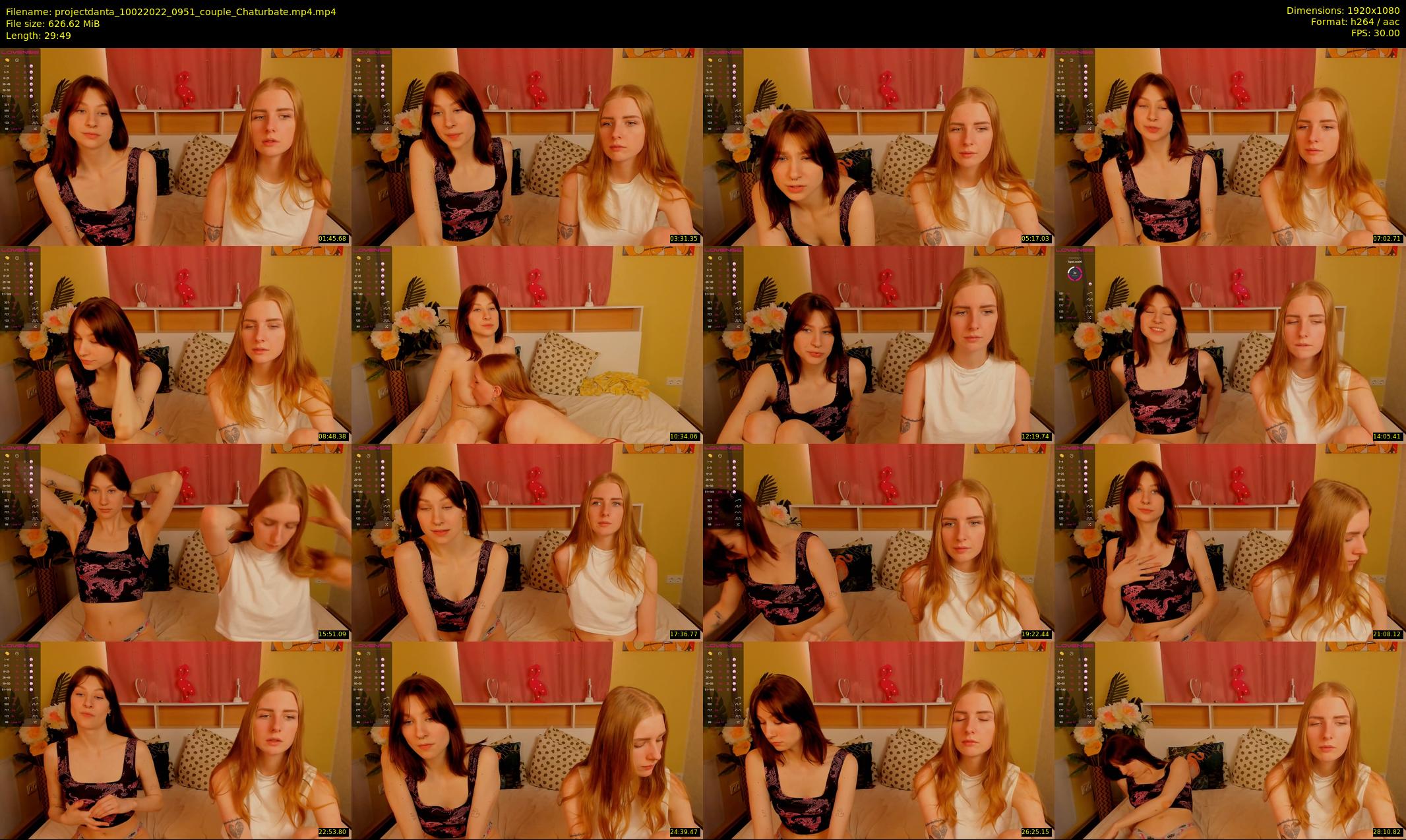 projectdanta — 30 minute Chaturbate female cam show recording, 1080p, Feb 10, 2022