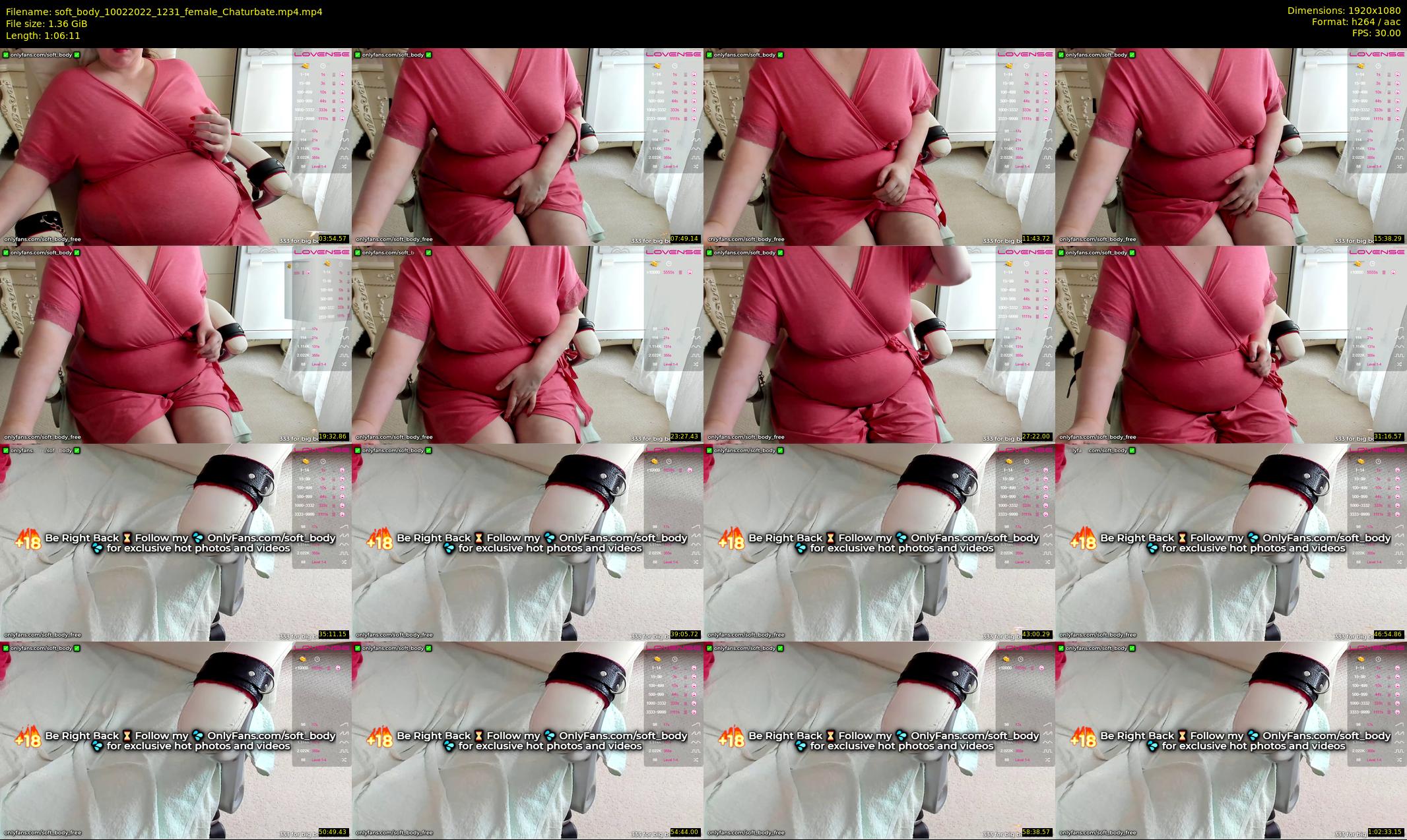 soft_body — 67 minute Chaturbate female cam show recording, 1080p, Feb 10, 2022