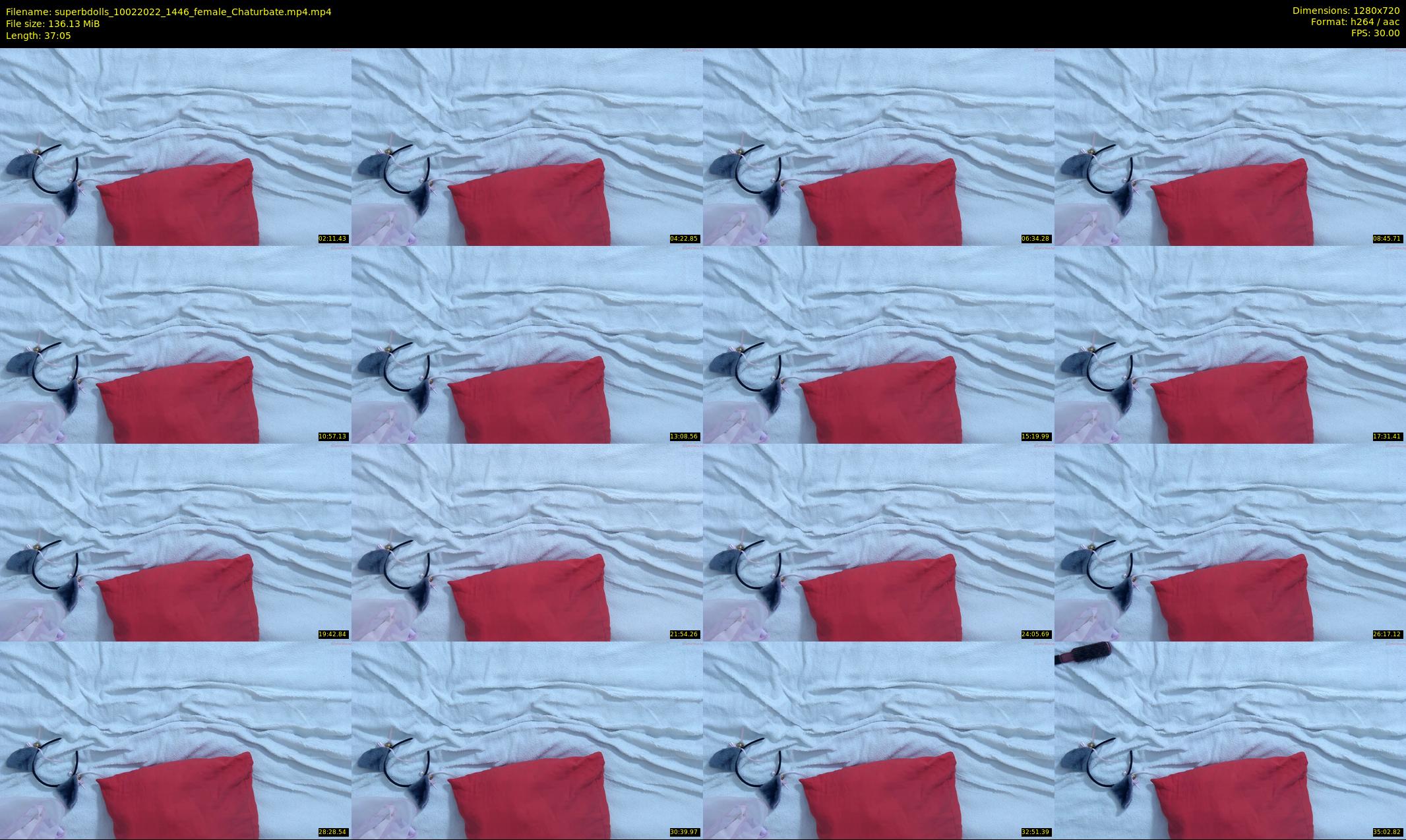 superbdolls — 38 minute Chaturbate couple cam show recording, 720p, Feb 10, 2022