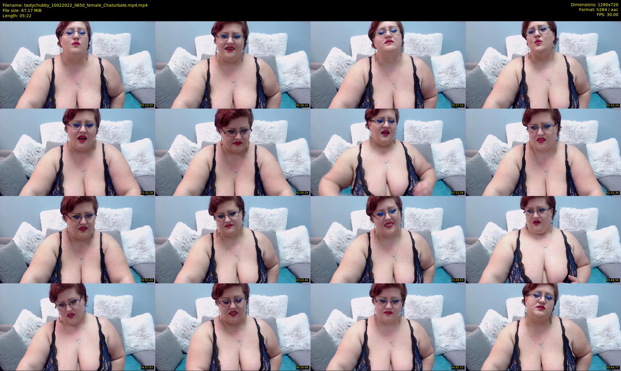 tastychubby — 6 minute Chaturbate female cam show recording, 720p, Feb 10, 2022