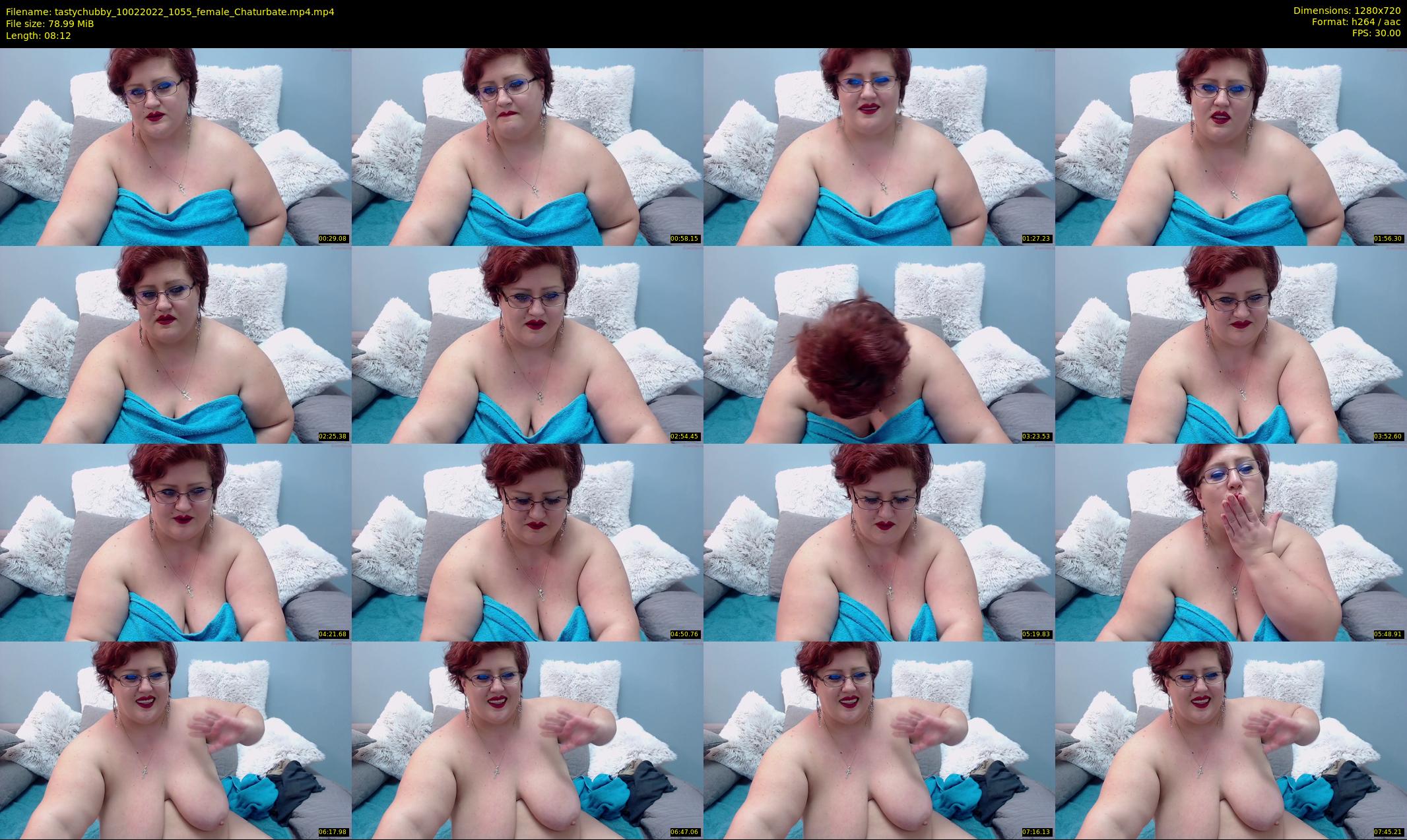 tastychubby — 9 minute Chaturbate female cam show recording, 720p, Feb 10, 2022