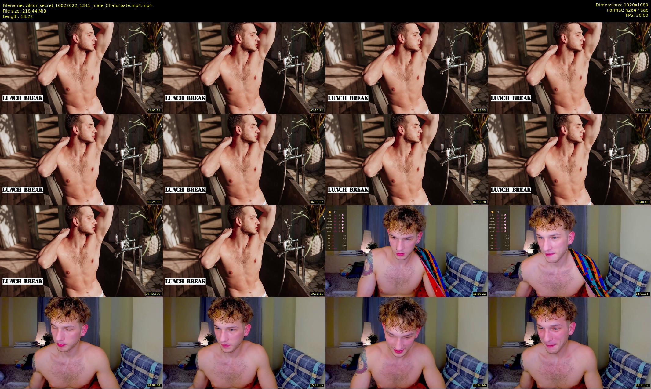 viktor_secret — 19 minute Chaturbate male cam show recording, 1080p, Feb 10, 2022