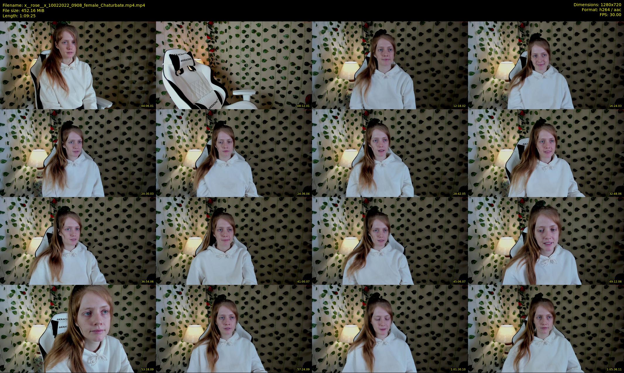 x__rose__x — 70 minute Chaturbate female cam show recording, 720p, Feb 10, 2022
