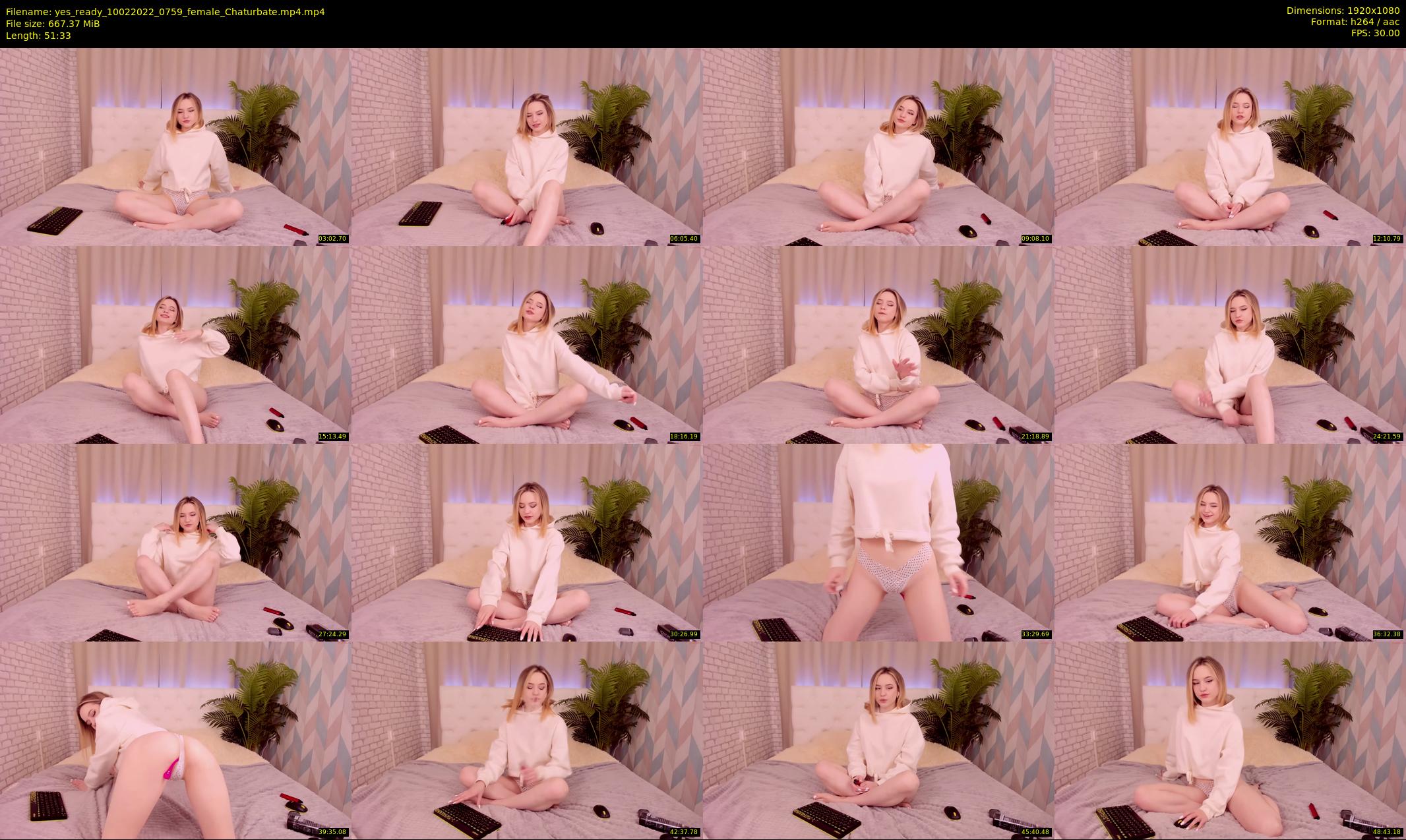 yes_ready — 52 minute Chaturbate female cam show recording, 1080p, Feb 10, 2022