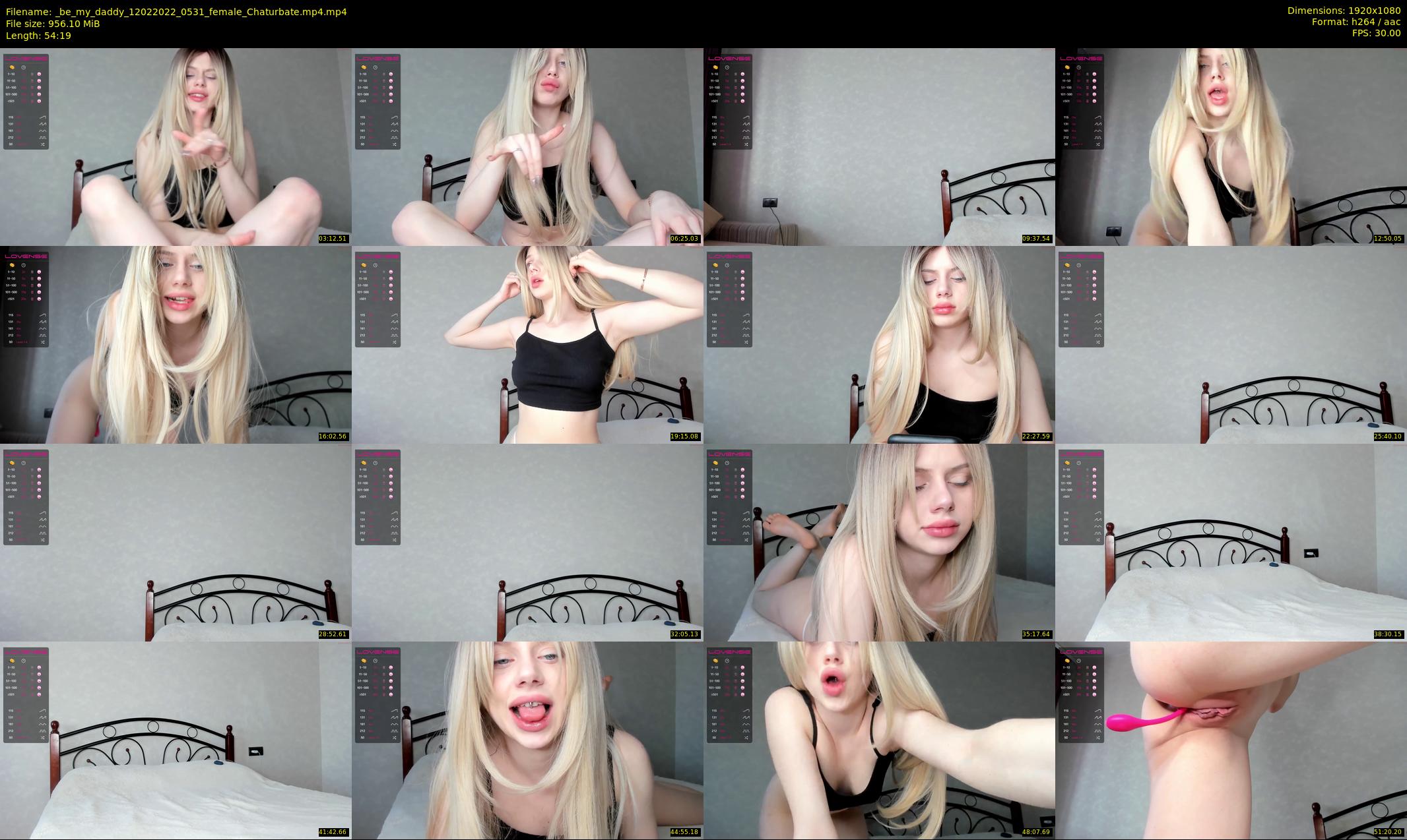 _be_my_daddy — 55 minute Chaturbate female cam show recording, 1080p, Feb 12, 2022