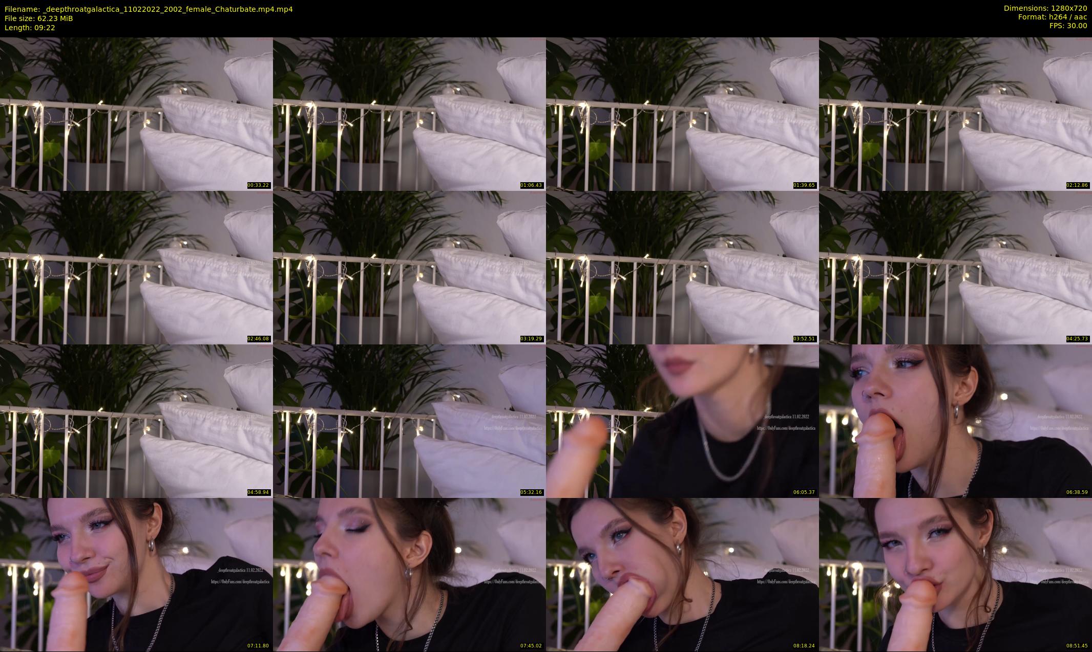 _deepthroatgalactica — 10 minute Chaturbate couple cam show recording, 720p, Feb 11, 2022
