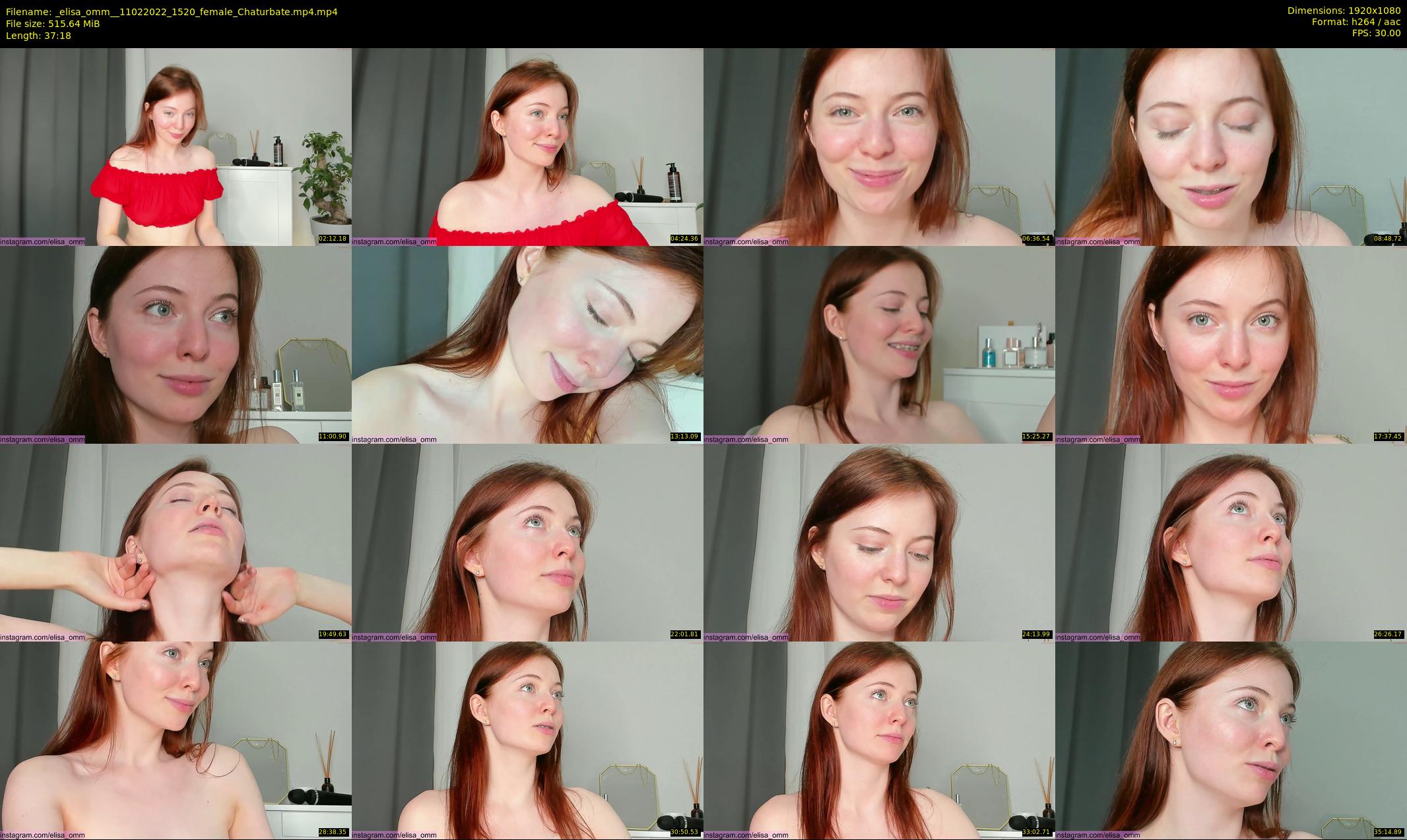 _elisa_omm_ — 38 minute Chaturbate female cam show recording, 1080p, Feb 11, 2022