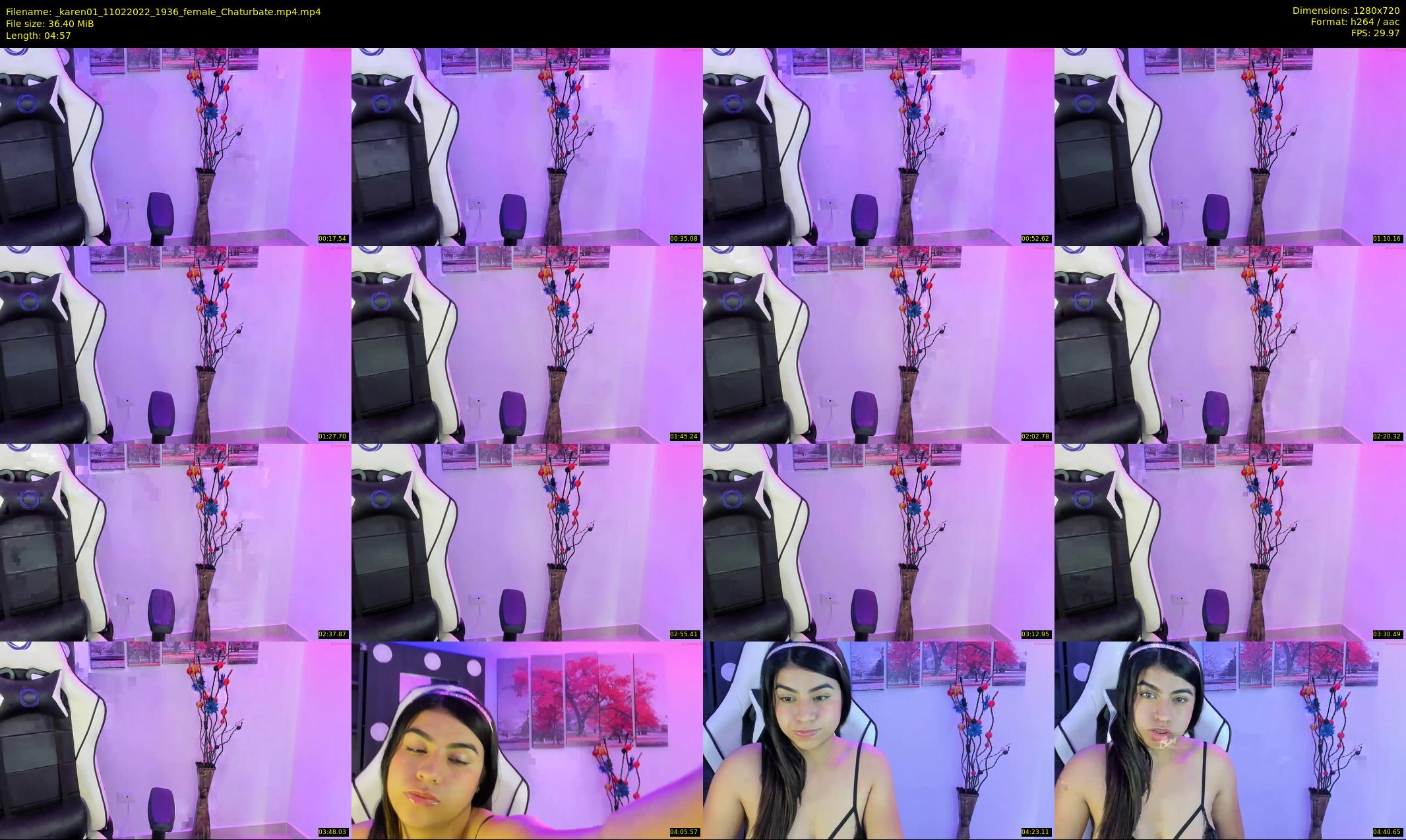 _karen01 — 5 minute Chaturbate female cam show recording, 720p, Feb 11, 2022