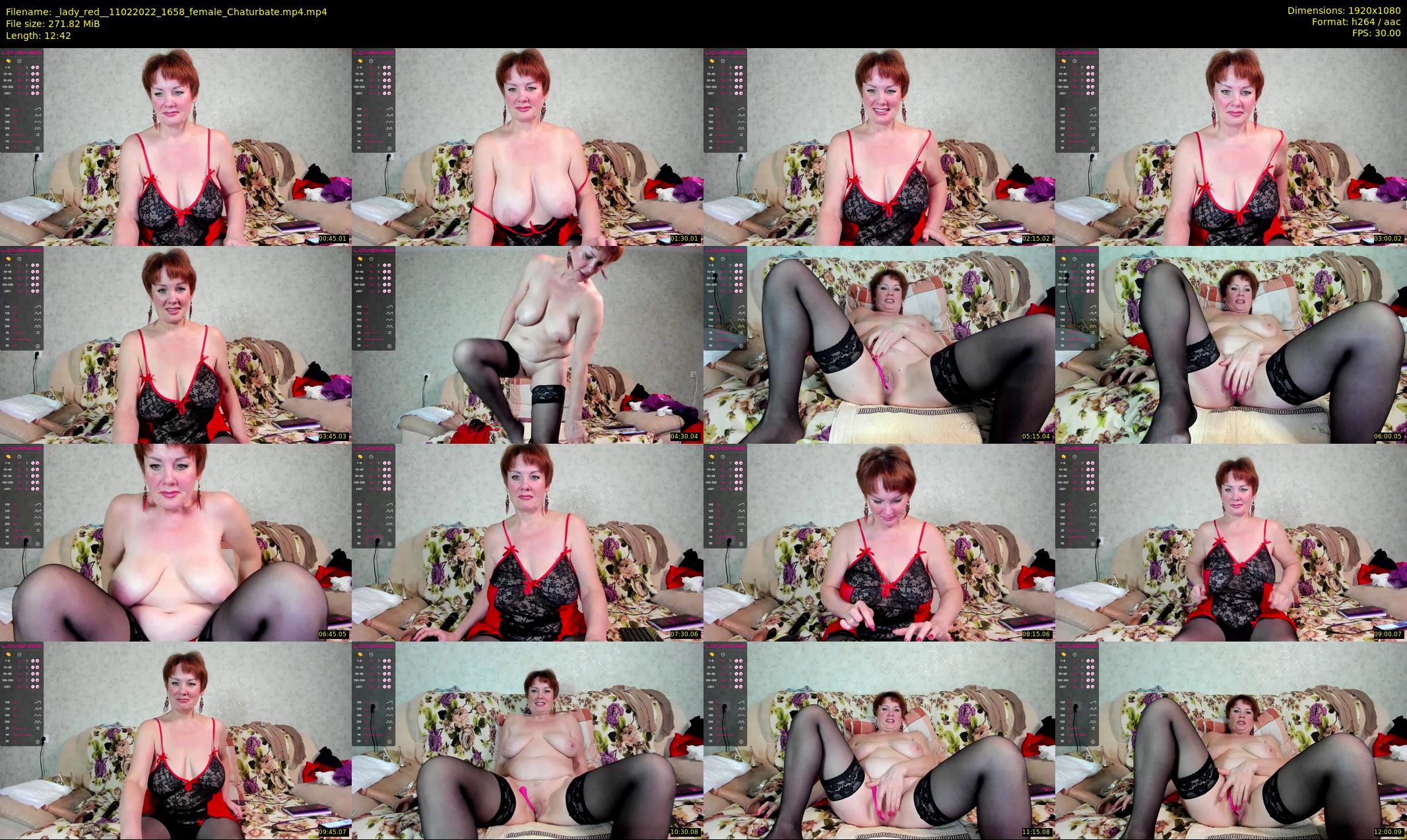 _lady_red_ — 13 minute Chaturbate female cam show recording, 1080p, Feb 11, 2022