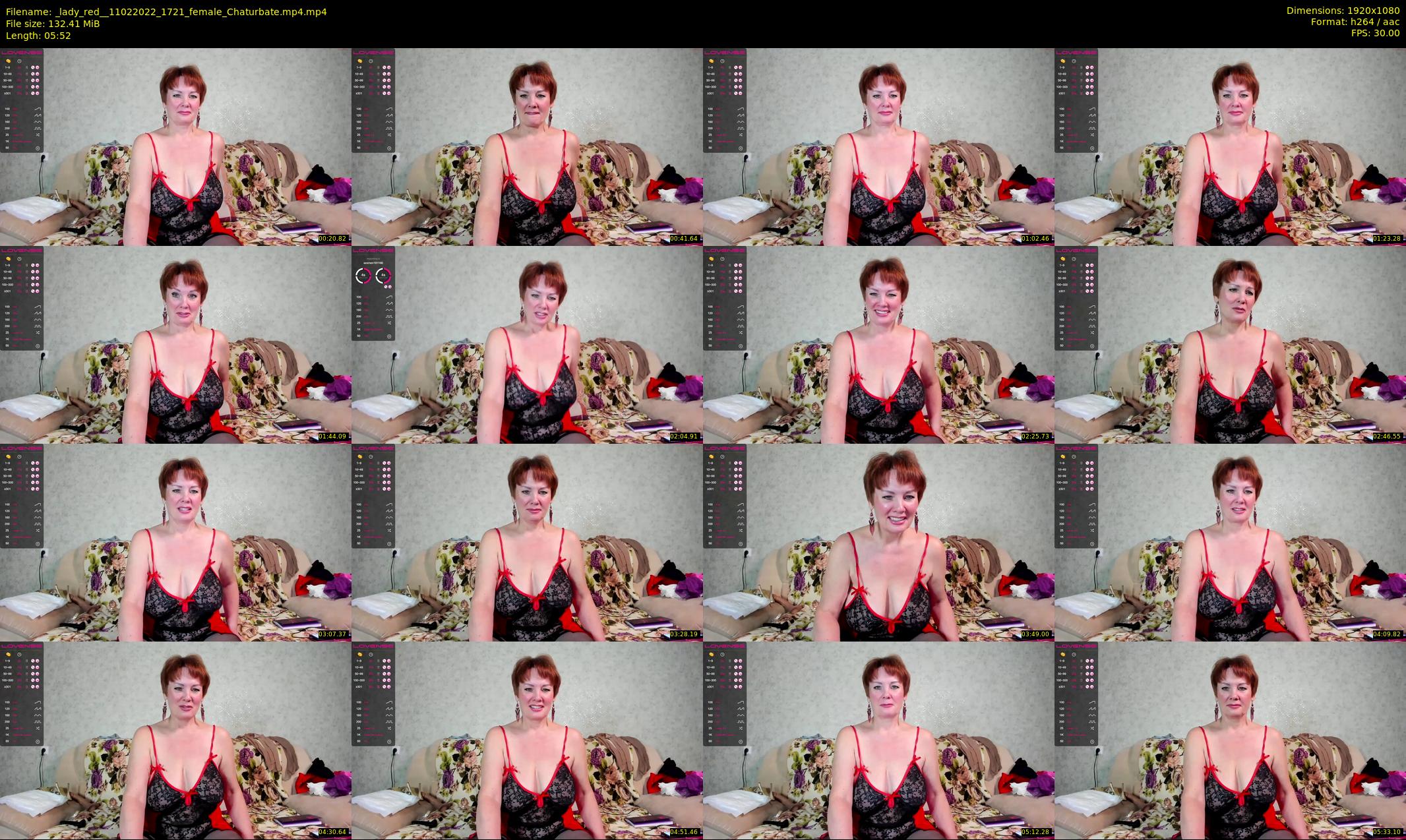 _lady_red_ — 6 minute Chaturbate female cam show recording, 1080p, Feb 11, 2022