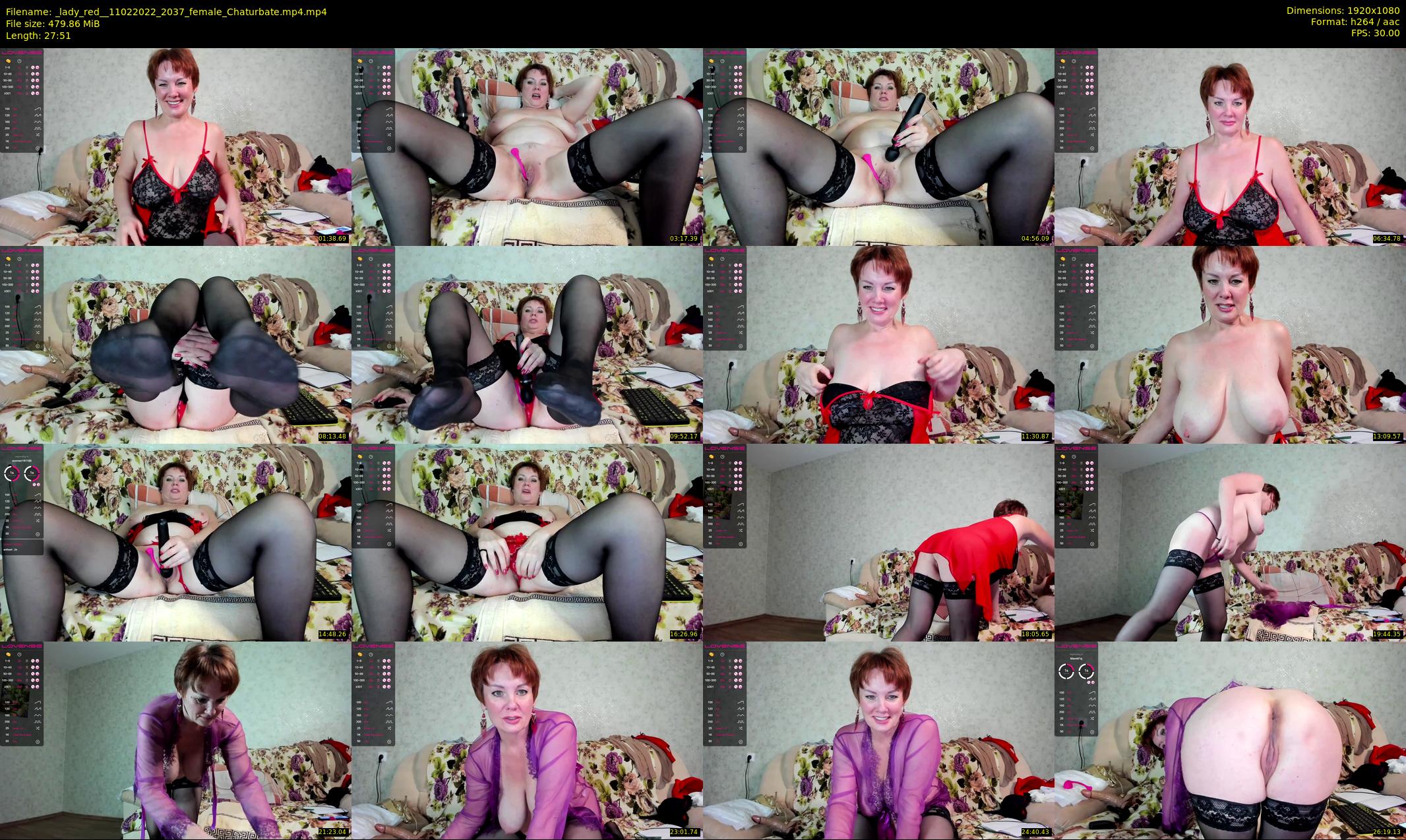 _lady_red_ — 28 minute Chaturbate female cam show recording, 1080p, Feb 11, 2022