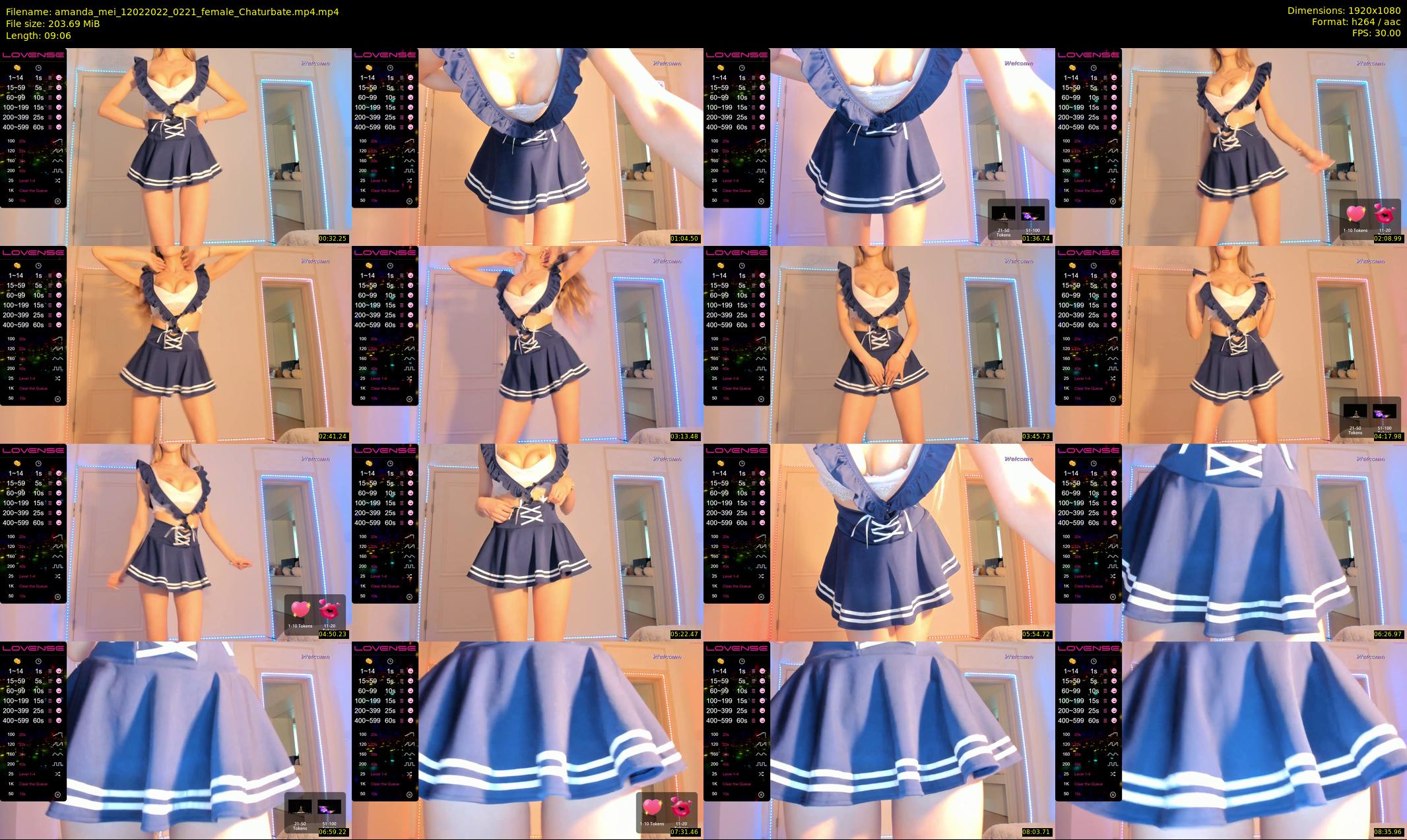 amanda_mei — 10 minute Chaturbate female cam show recording, 1080p, Feb 12, 2022