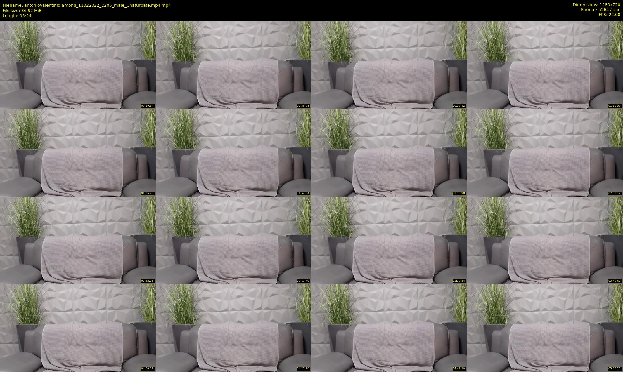 antoniovalentinidiamond — 6 minute Chaturbate male cam show recording, 720p, Feb 11, 2022